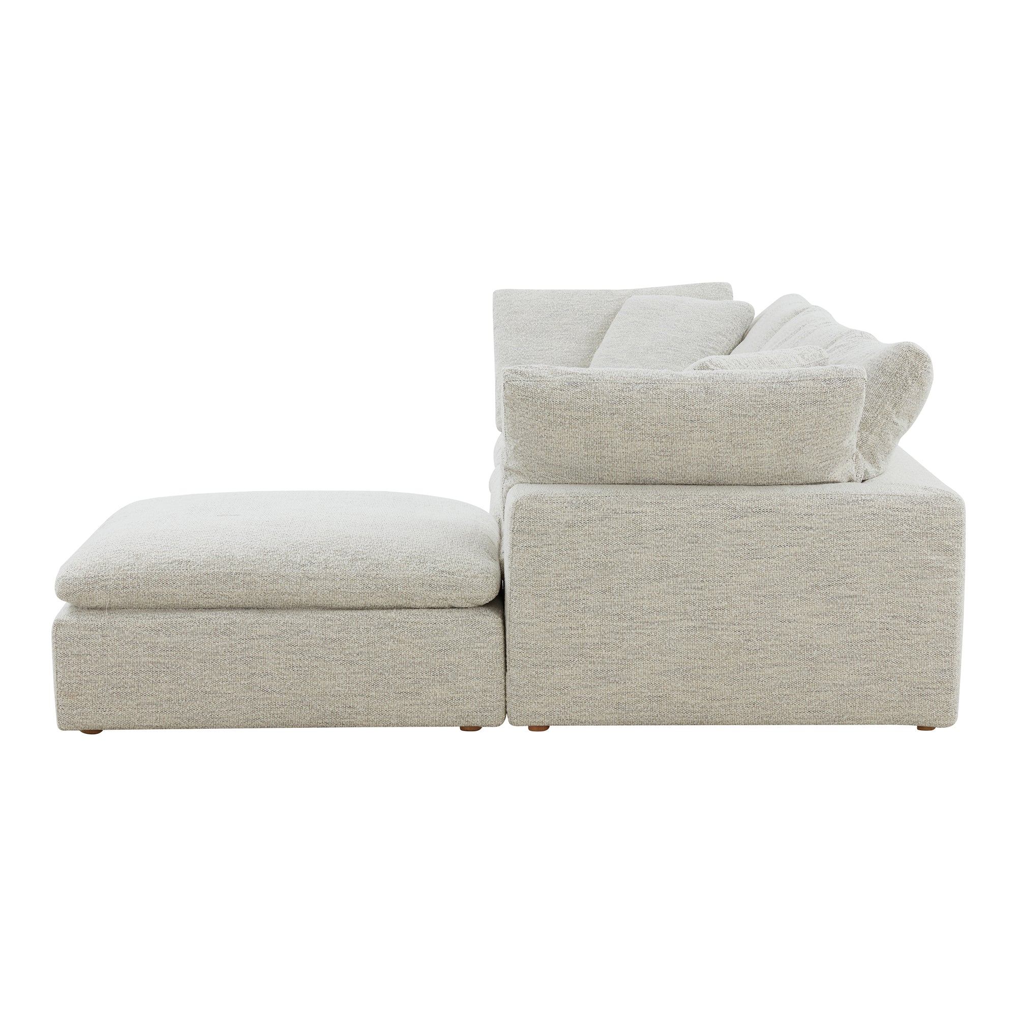 Clay Lounge Modular Sectional Sectional Moe's    Four Hands, Mid Century Modern Furniture, Old Bones Furniture Company, Old Bones Co, Modern Mid Century, Designer Furniture, Furniture Sale, Warehouse Furniture Sale, Clay Lounge Modular Sectional Sale, https://www.oldbonesco.com/
