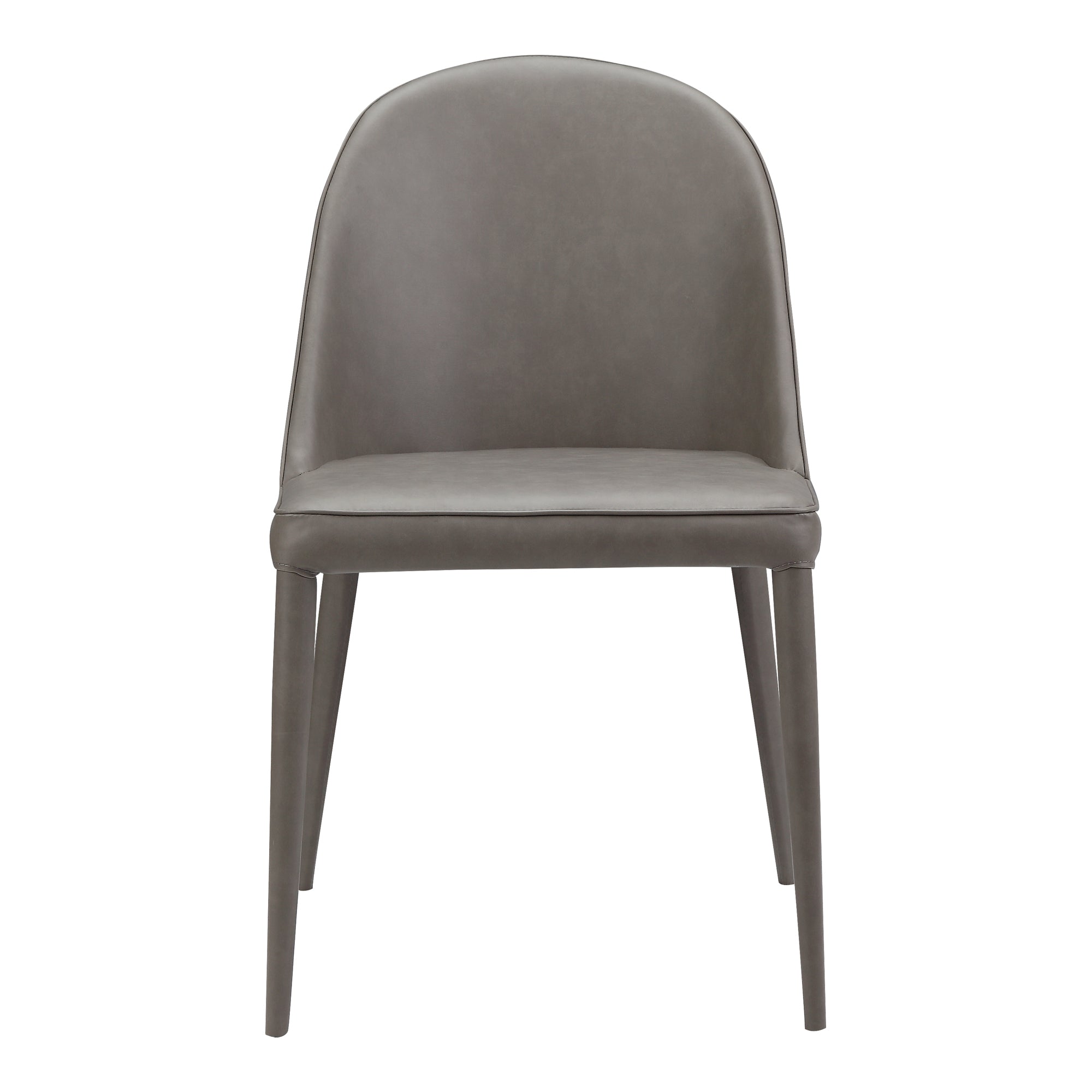 Burton Pu Dining Chair Grey-Set of 2 Dark GreyDining Chair Moe's Dark Grey Four Hands, Mid Century Modern Furniture, Old Bones Furniture Company, Old Bones Co, Modern Mid Century, Designer Furniture, Furniture Sale, Warehouse Furniture Sale, Burton Pu Dining Chair Grey-Set of 2 Sale, https://www.oldbonesco.com/