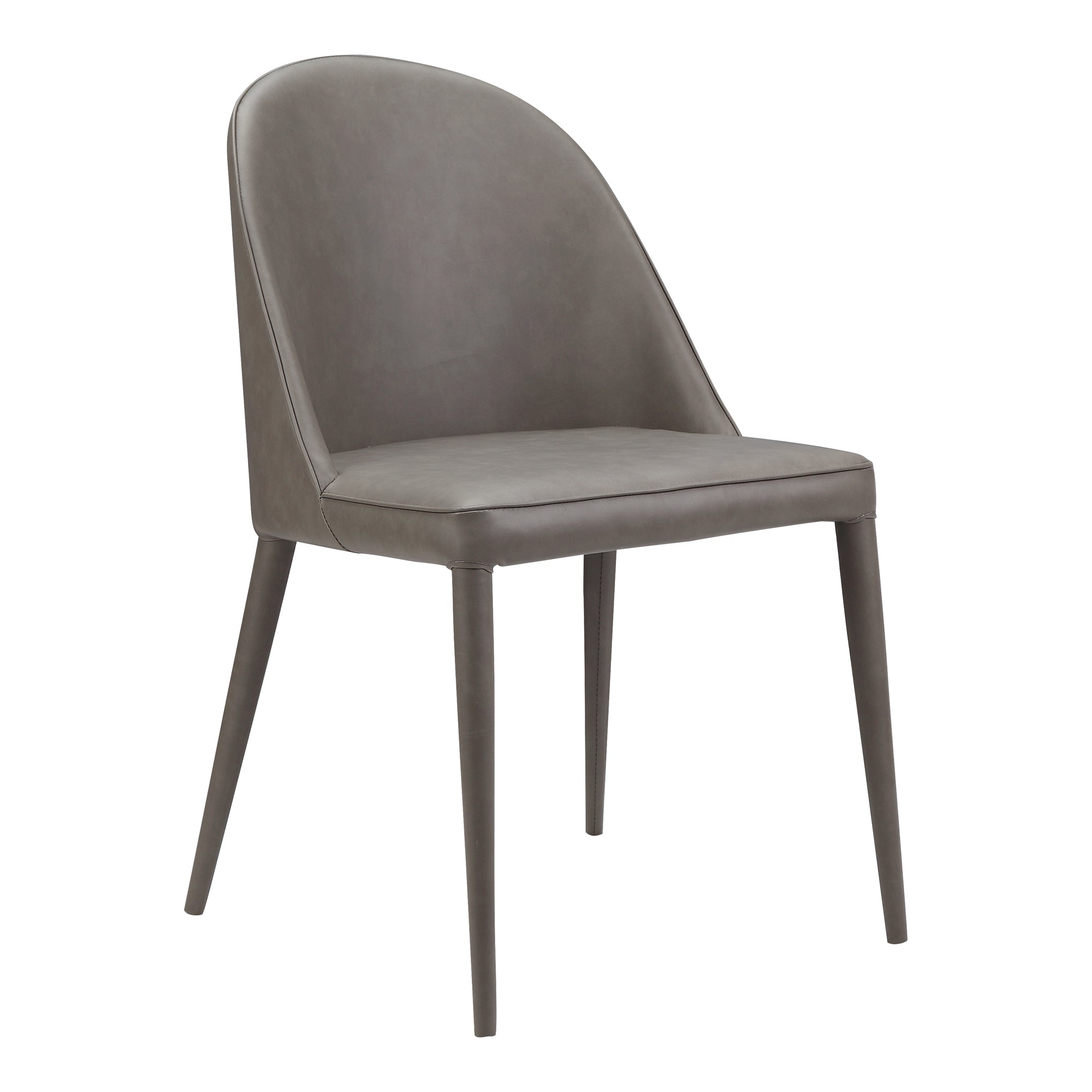 Burton Pu Dining Chair Grey-Set of 2 Dining Chair Moe's Four Hands, Mid Century Modern Furniture, Old Bones Furniture Company, Old Bones Co, Modern Mid Century, Designer Furniture, Furniture Sale, Warehouse Furniture Sale, Burton Pu Dining Chair Grey-Set of 2 Sale, https://www.oldbonesco.com/