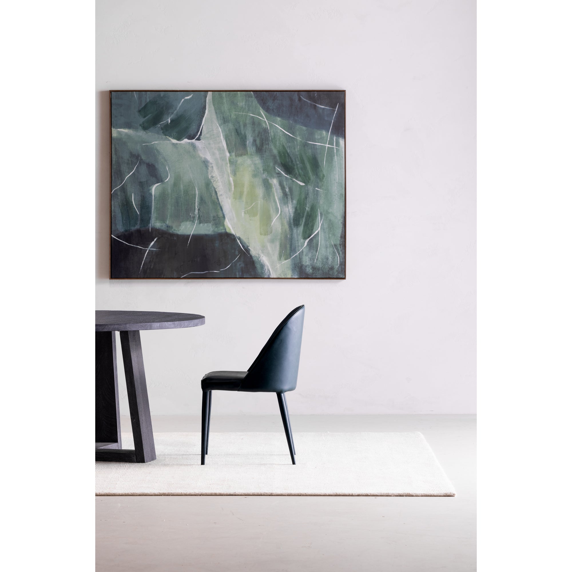 Burton Dining Chair Dark Teal Vegan Leather-Set of Two Dining Chairs Moe's Four Hands, Mid Century Modern Furniture, Old Bones Furniture Company, Old Bones Co, Modern Mid Century, Designer Furniture, Furniture Sale, Warehouse Furniture Sale, Burton Dining Chair Dark Teal Vegan Leather-Set of Two Sale, https://www.oldbonesco.com/