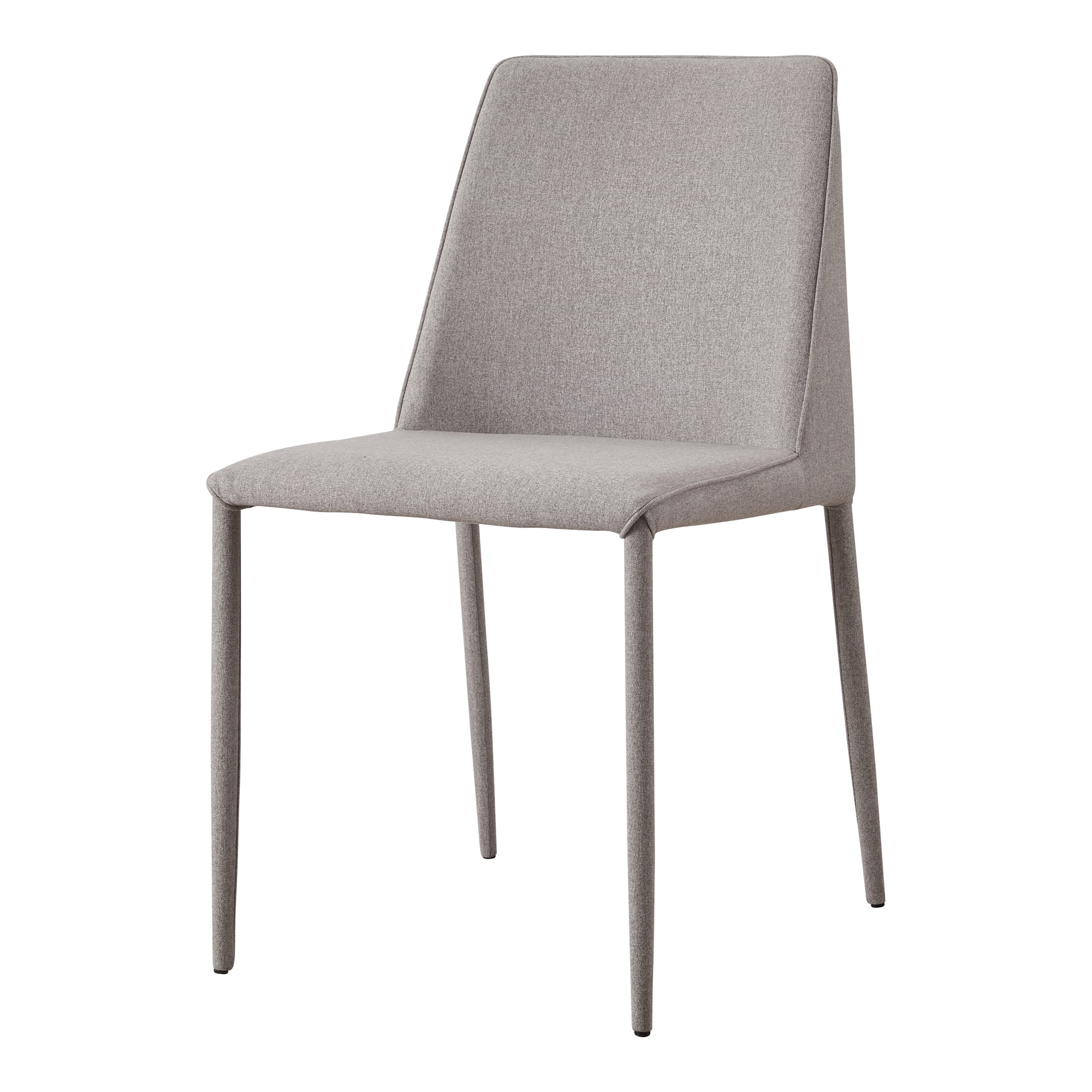 Nora Fabric Dining Chair Light Grey - Set of Two Dining Chair Moe's Four Hands, Mid Century Modern Furniture, Old Bones Furniture Company, Old Bones Co, Modern Mid Century, Designer Furniture, Furniture Sale, Warehouse Furniture Sale, Nora Fabric Dining Chair Light Grey - Set of Two Sale, https://www.oldbonesco.com/