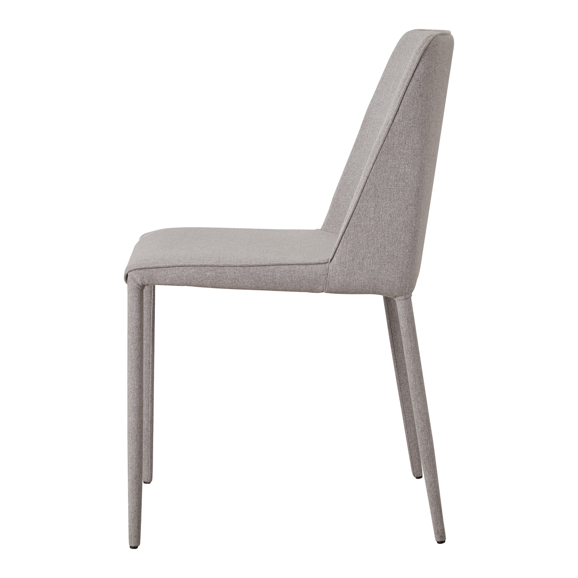 Nora Fabric Dining Chair Light Grey - Set of Two Dining Chair Moe's Four Hands, Mid Century Modern Furniture, Old Bones Furniture Company, Old Bones Co, Modern Mid Century, Designer Furniture, Furniture Sale, Warehouse Furniture Sale, Nora Fabric Dining Chair Light Grey - Set of Two Sale, https://www.oldbonesco.com/