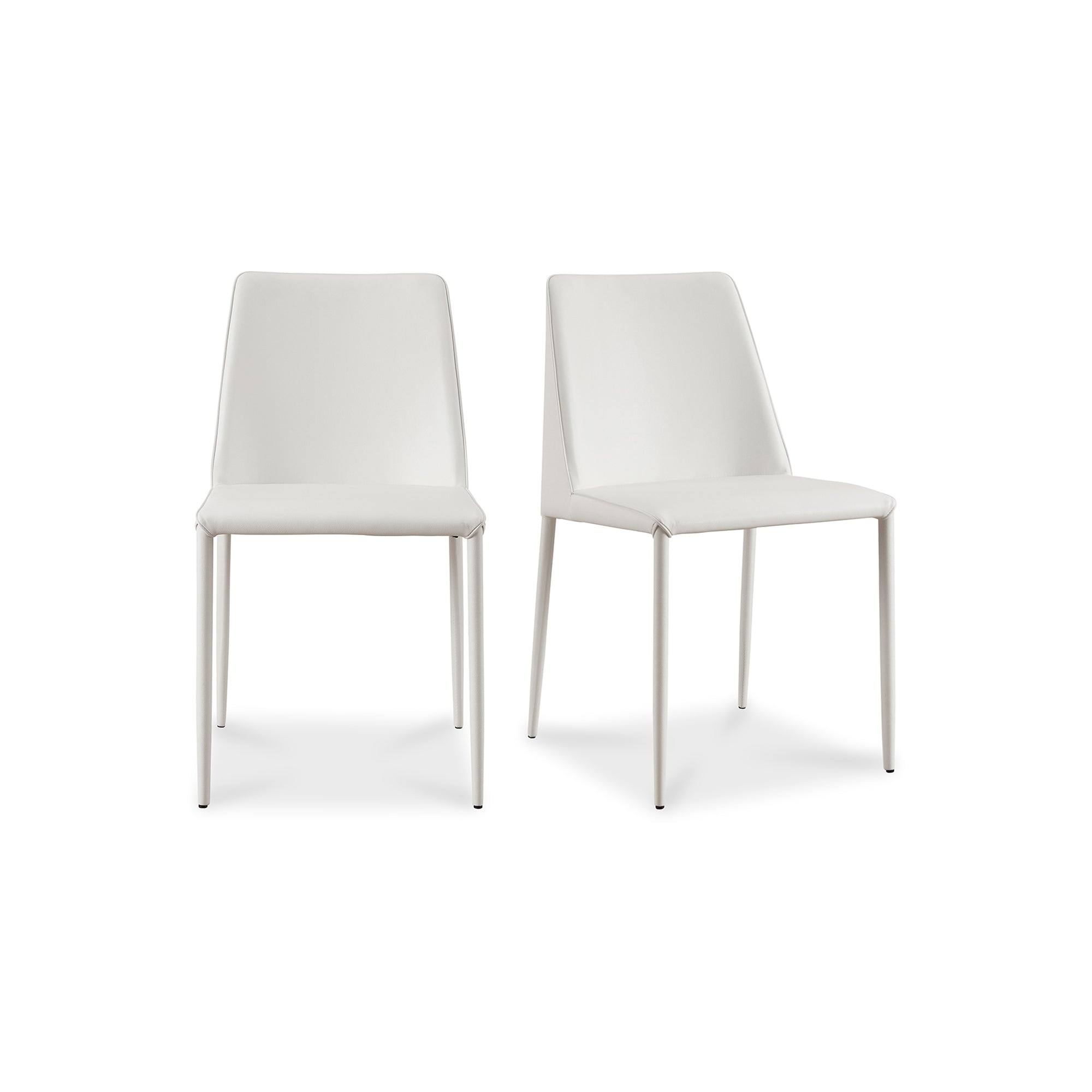 Nora Dining Chair Vegan Leather - Set of Two Dining Chair Moe's Four Hands, Mid Century Modern Furniture, Old Bones Furniture Company, Old Bones Co, Modern Mid Century, Designer Furniture, Furniture Sale, Warehouse Furniture Sale, Nora Dining Chair Vegan Leather - Set of Two Sale, https://www.oldbonesco.com/