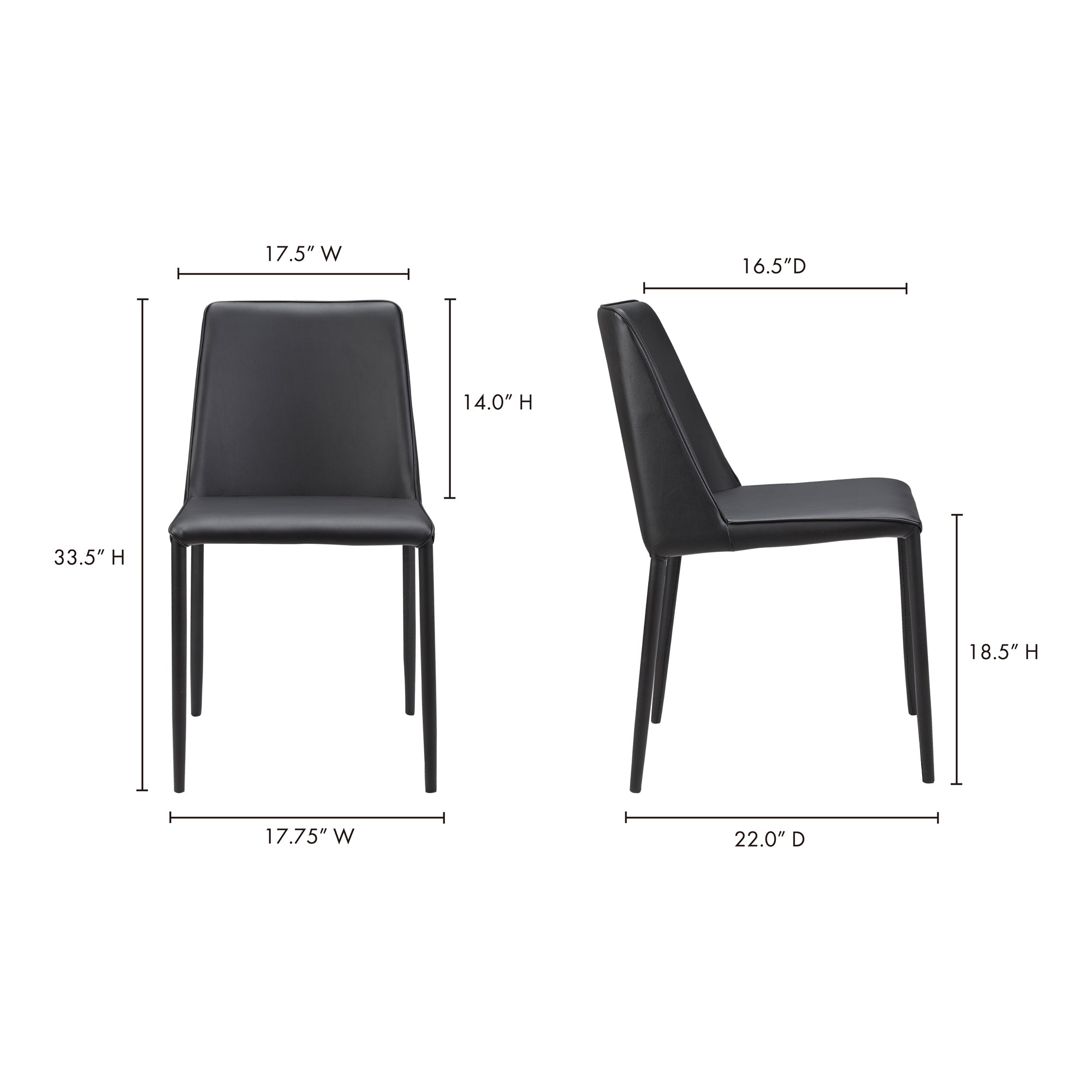 Nora Dining Chair Vegan Leather - Set of Two Dining Chairs Moe's , Black Friday Sale Moe's Furniture Sale, Old Bones Co, Mid Century Furniture Sale, Four Hands Furniture, Black Friday Sale Nora Dining Chair Vegan Leather - Set of Two,Gus Sale, Perigold Nora Dining Chair Vegan Leather - Set of Two Dining Chairs Black Friday Sale , Perigold Sale Nora Dining Chair Vegan Leather - Set of Two,Nora Dining Chair Vegan Leather - Set of Two Lulu and Georgia, Burke Decor Sale Nora Dining Chair Vegan Leather - Set of