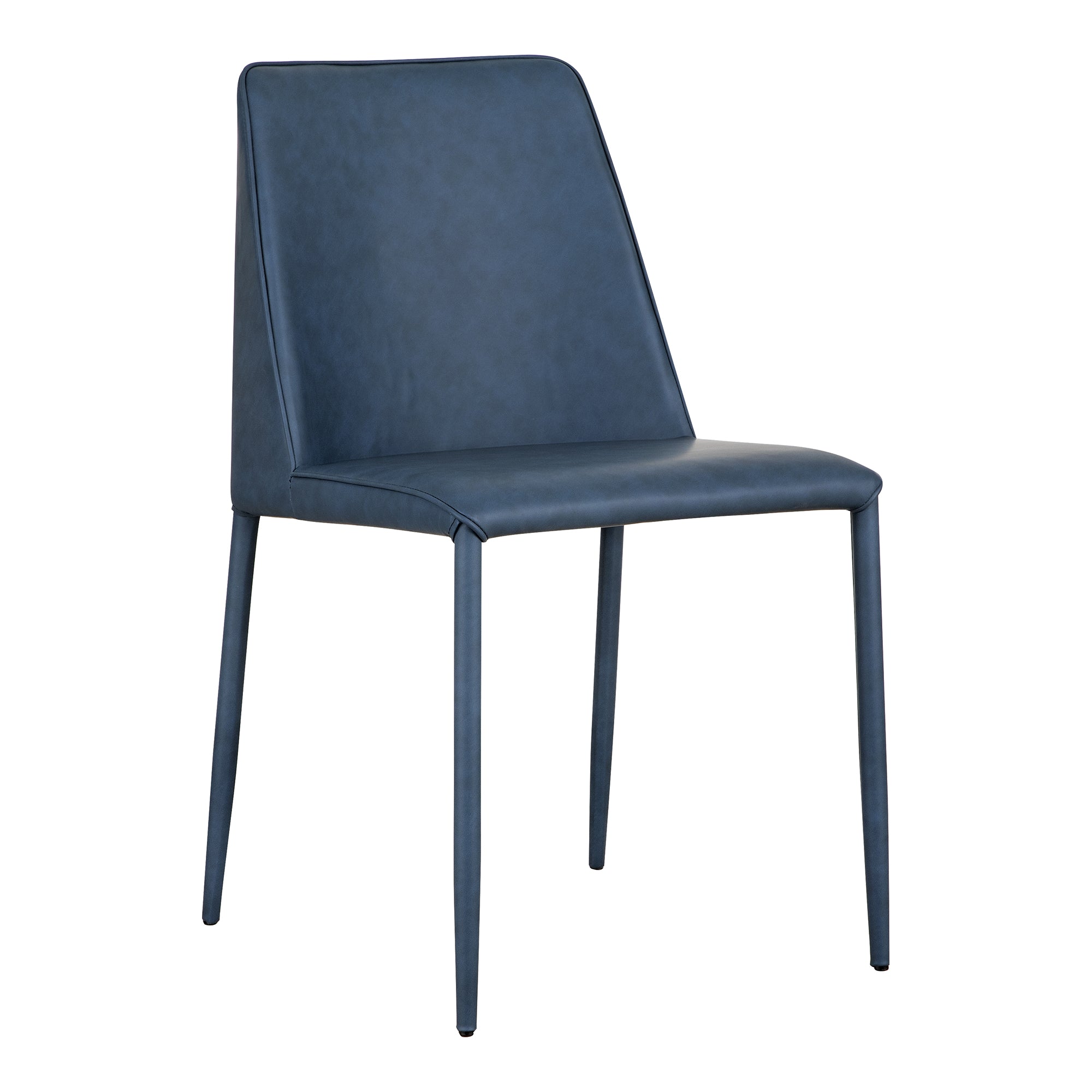 Nora Dining Chair Ocean Cavern Grey Vegan Leather-Set of Two Dining Chairs Moe's    Four Hands, Mid Century Modern Furniture, Old Bones Furniture Company, Old Bones Co, Modern Mid Century, Designer Furniture, Furniture Sale, Warehouse Furniture Sale, Nora Dining Chair Ocean Cavern Grey Vegan Leather-Set of Two Sale, https://www.oldbonesco.com/