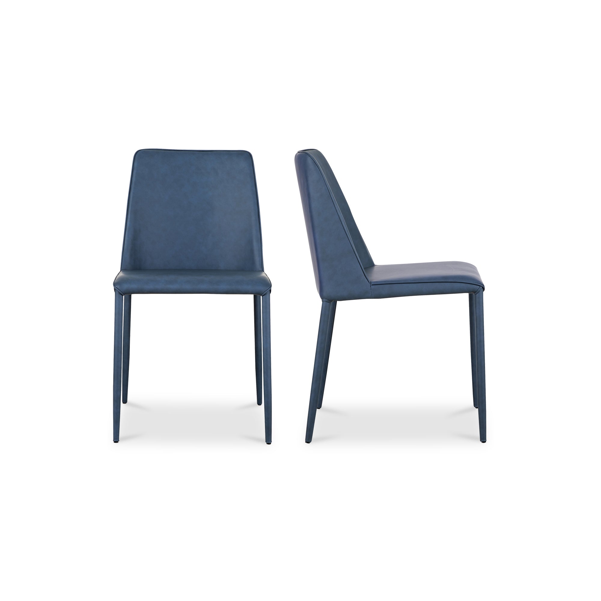 Nora Dining Chair Ocean Cavern Grey Vegan Leather-Set of Two Dining Chairs Moe's    Four Hands, Mid Century Modern Furniture, Old Bones Furniture Company, Old Bones Co, Modern Mid Century, Designer Furniture, Furniture Sale, Warehouse Furniture Sale, Nora Dining Chair Ocean Cavern Grey Vegan Leather-Set of Two Sale, https://www.oldbonesco.com/