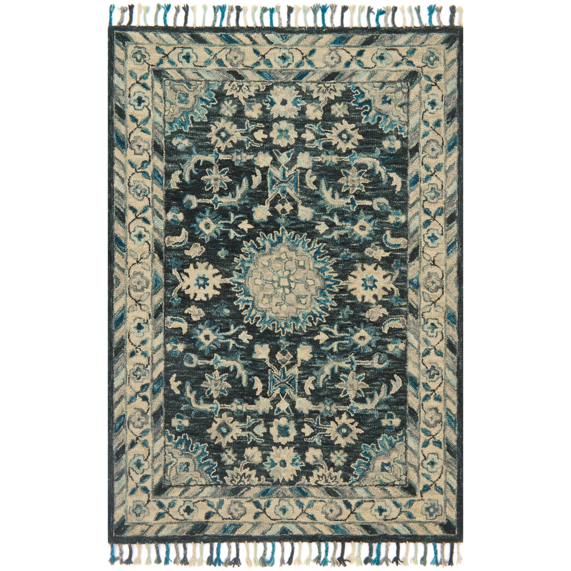Loloi Zharah Teal/Grey Rug