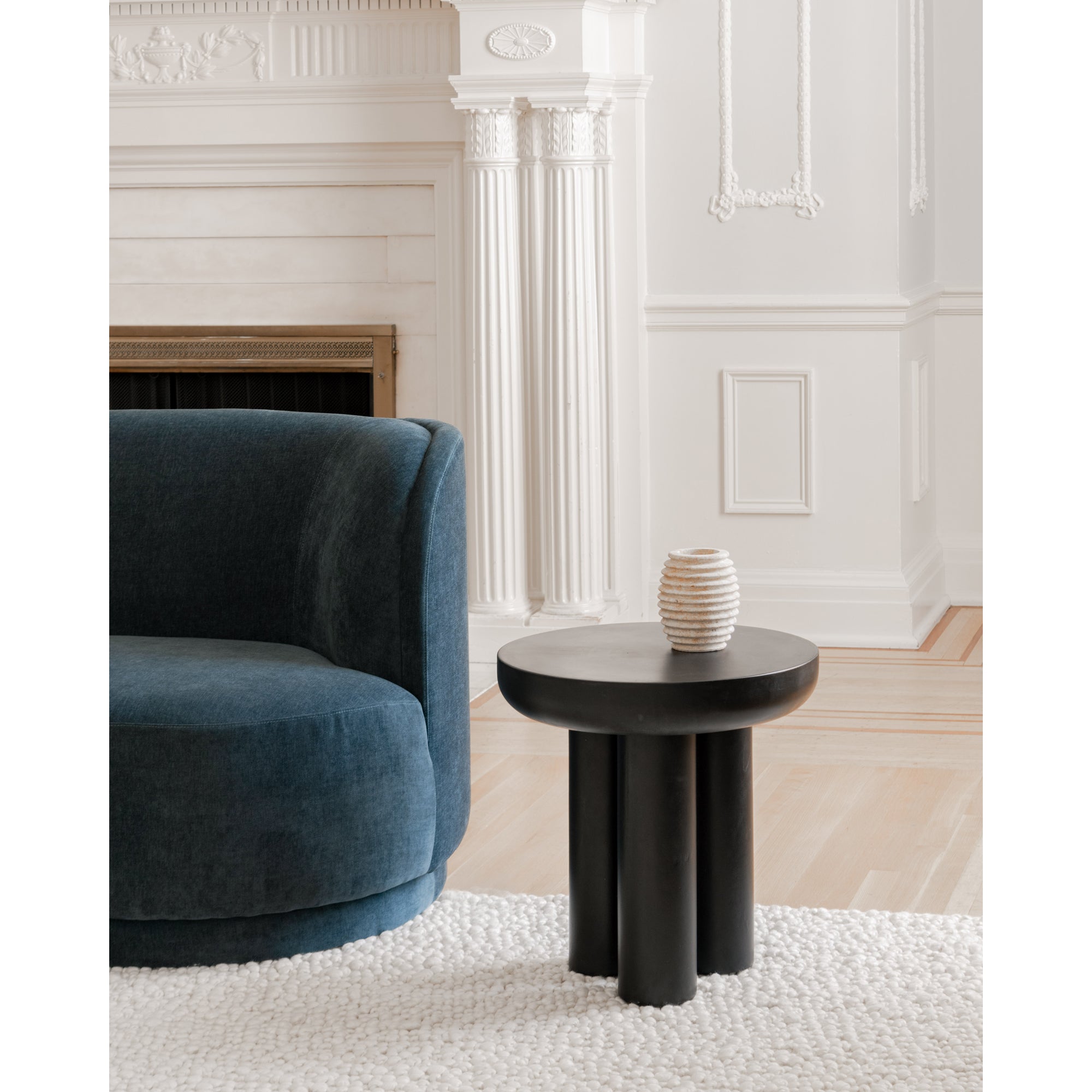 Rocca Black Side Table Side Table Moe's     Side Table,https://www.oldbonesco.com,Mid Century Furniture, Furniture Sale, Old Bones Co, Mid Century Sale, Four Hands Furniture, Sale,Gus, Sale,Perigold Rocca Black Side Table Side Table Sale, Perigold Sale Rocca Black Side Table,Rocca Black Side Table Lulu and Georgia,Burke Decor Sale Rocca Black Side Table, open box furniture,Open Box Rocca Black Side Table