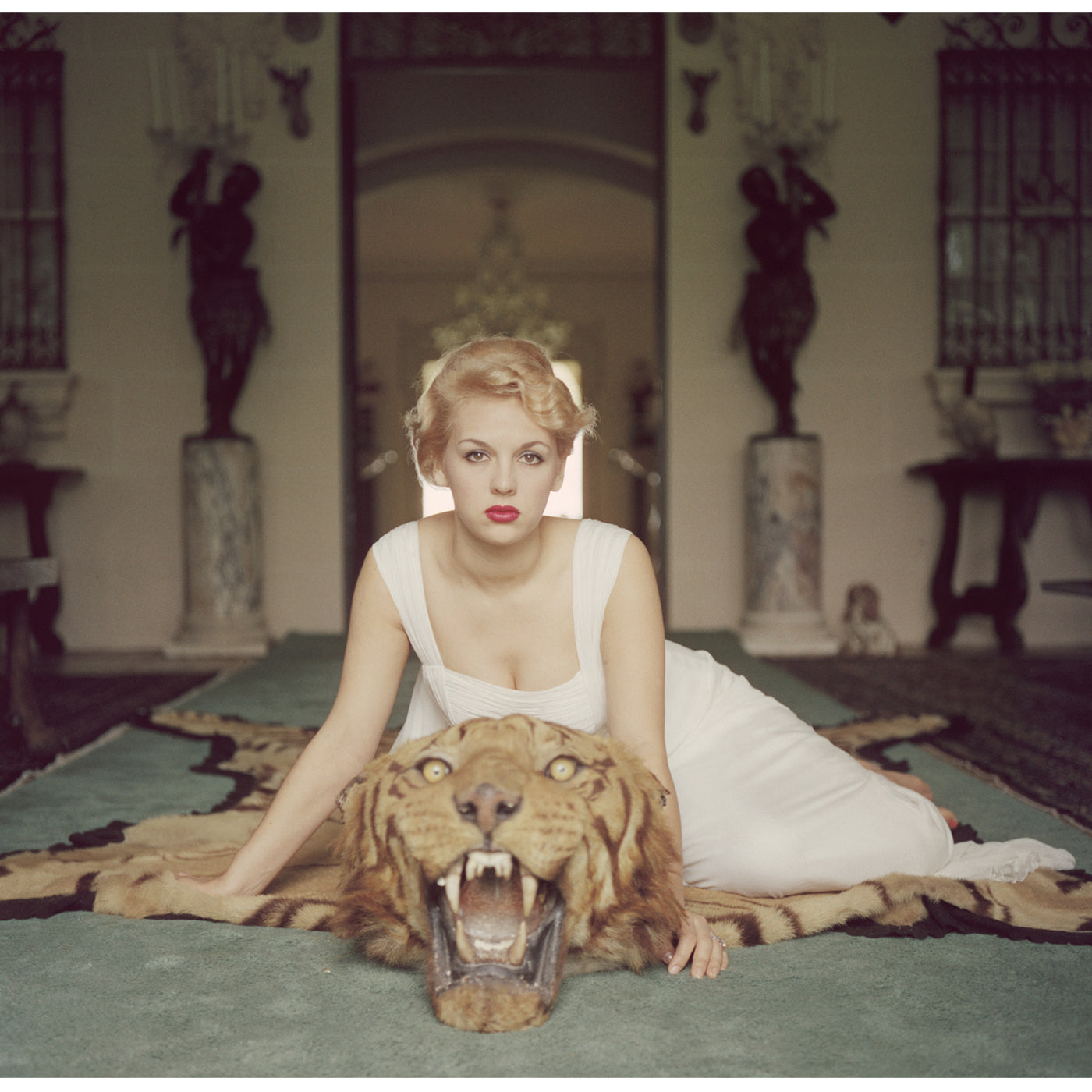 Slim Aarons "Beauty and The Beast" Photograph Art Studio Jonathan Adler 30" X 30" , Black Friday Sale Jonathan Adler Furniture Sale, Old Bones Co, Mid Century Furniture Sale, Four Hands Furniture, Black Friday Sale Slim Aarons "Beauty and The Beast" Photograph,Gus Sale, Perigold Slim Aarons "Beauty and The Beast" Photograph Art Studio Black Friday Sale , Perigold Sale Slim Aarons "Beauty and The Beast" Photograph,Slim Aarons "Beauty and The Beast" Photograph Lulu and Georgia, Burke Decor Sale Slim Aarons "B