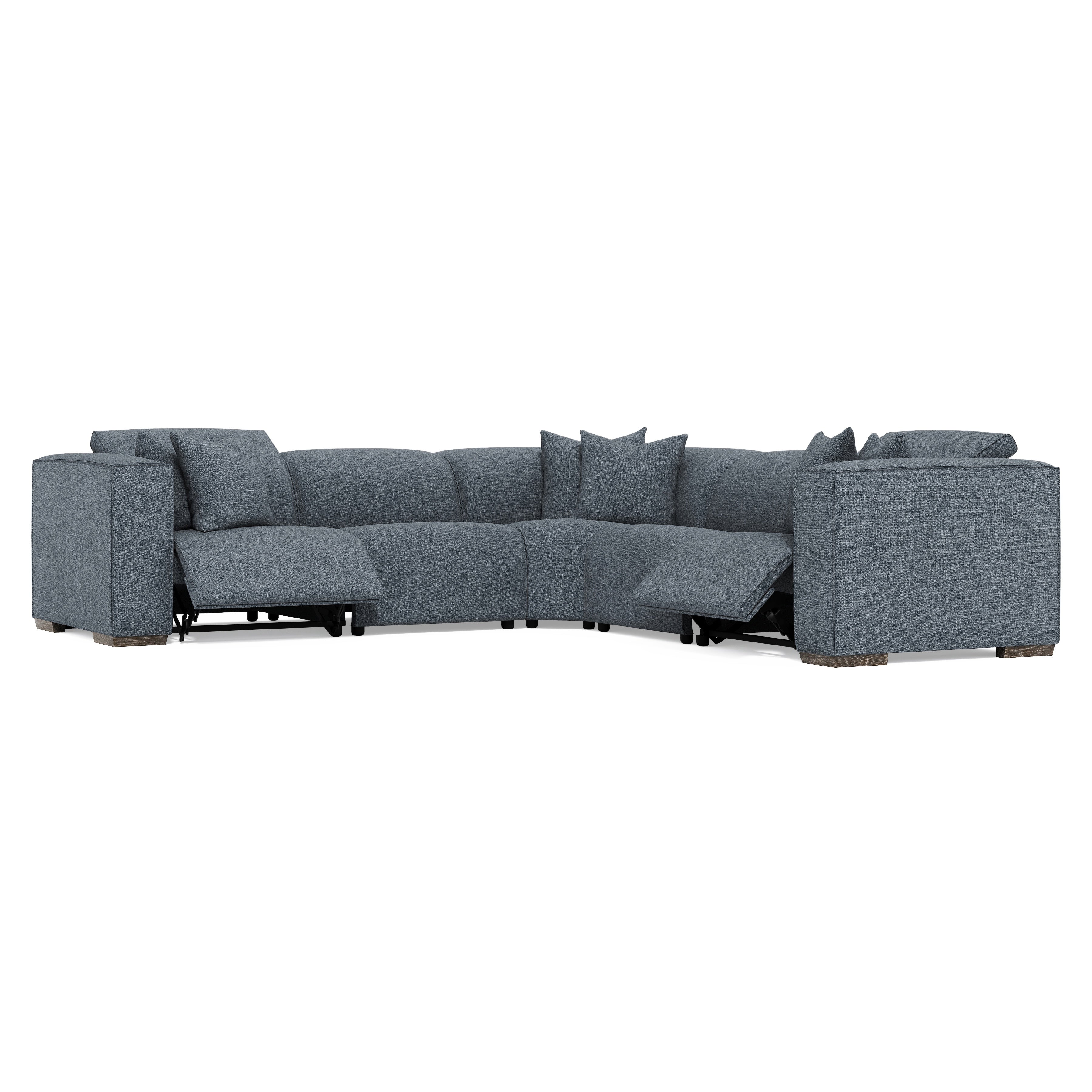 Bliss Fabric 5-Piece Power Motion Sectional by Bernhardt