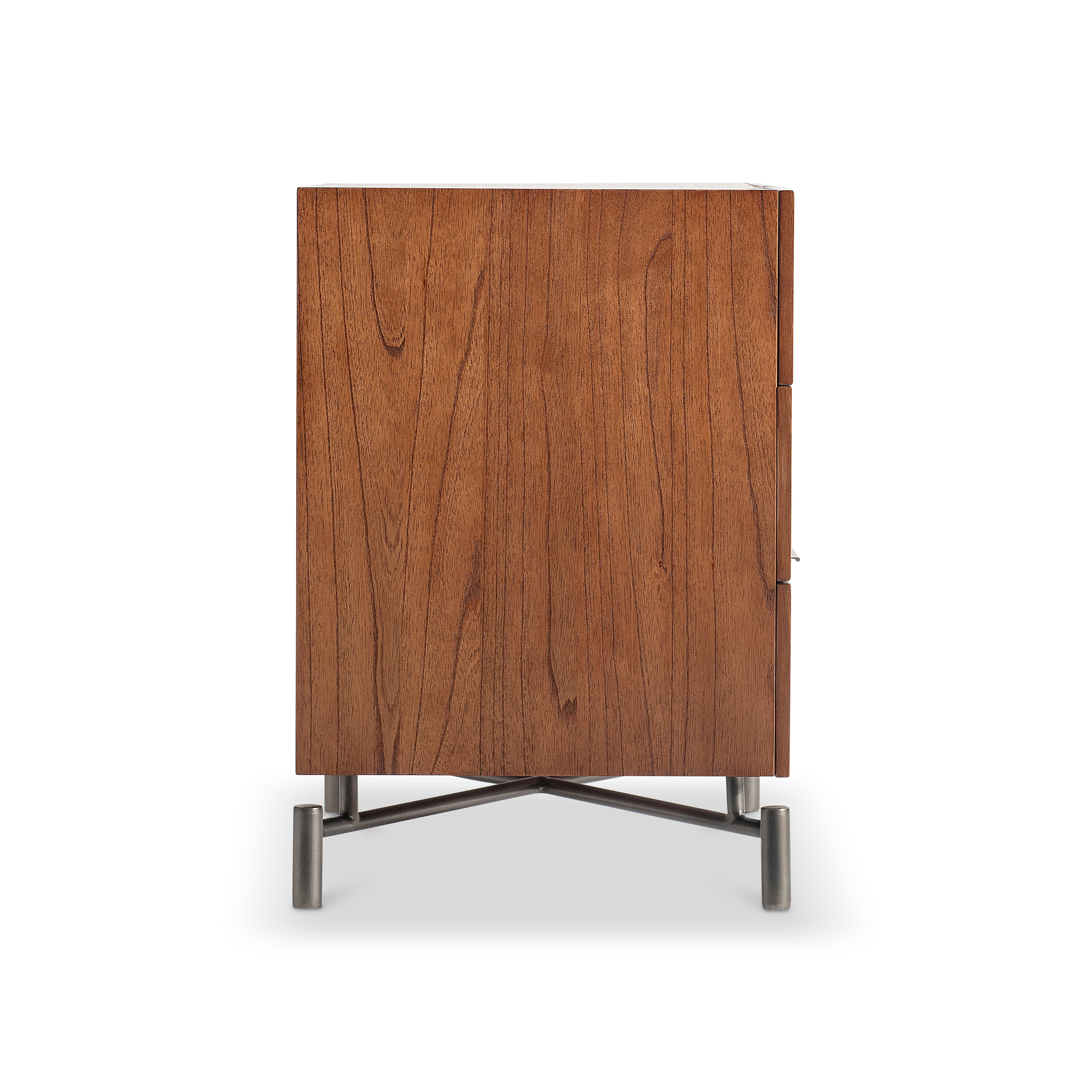 Brasea 3 Drawer Nightstand by Bernhardt