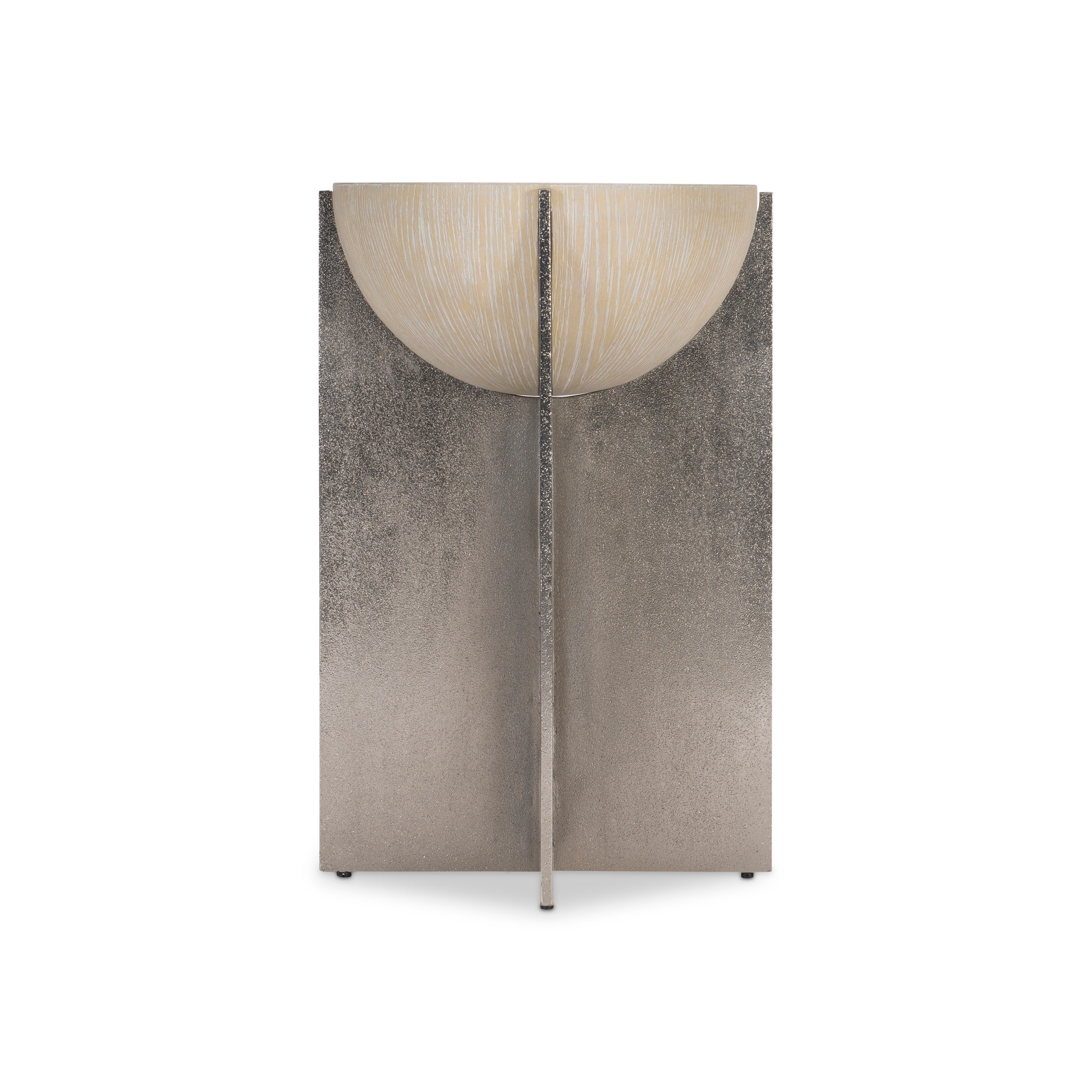 Solaria Aluminum Base Accent Table by Bernhardt