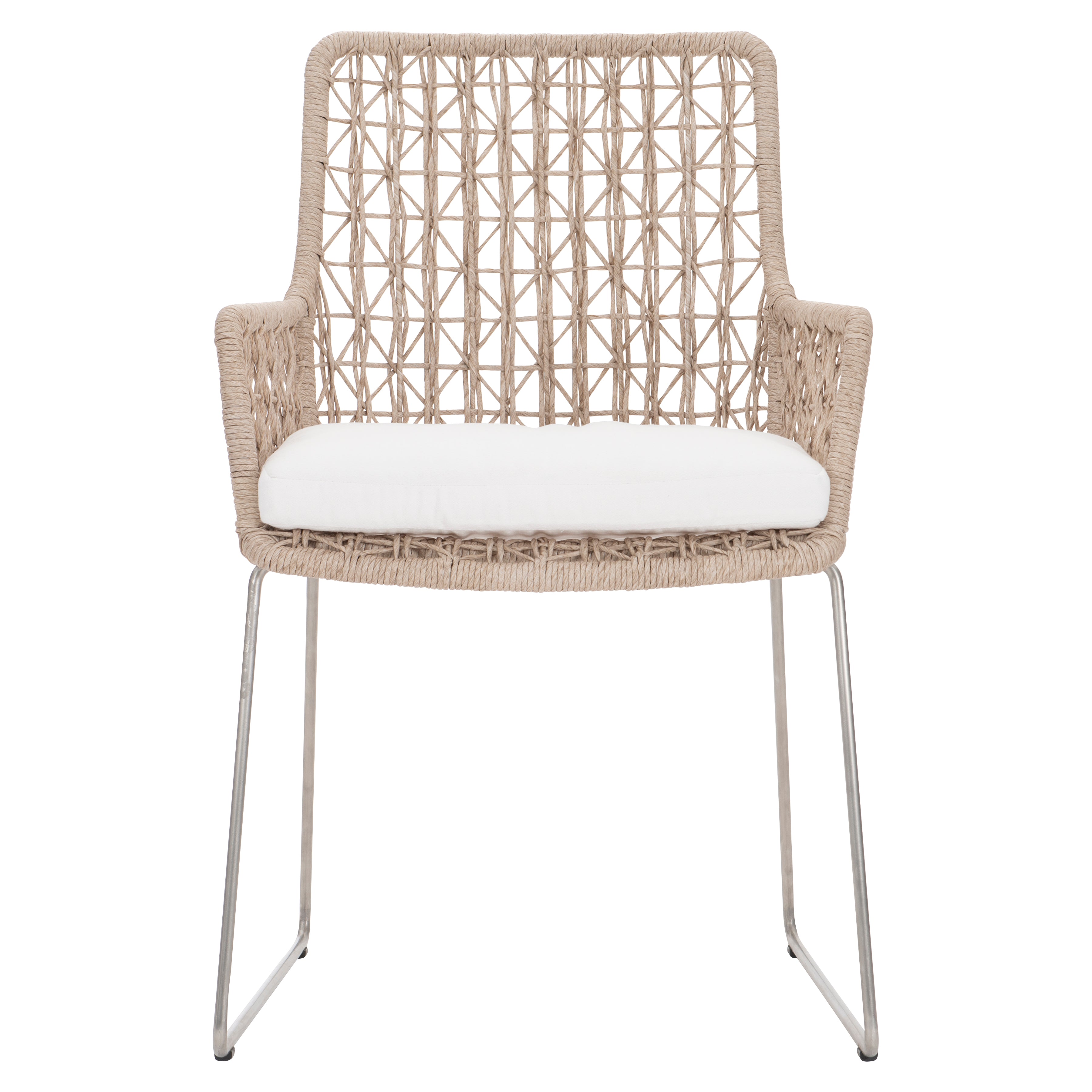 Carmel Outdoor Arm Chair with Seat Pad by Bernhardt