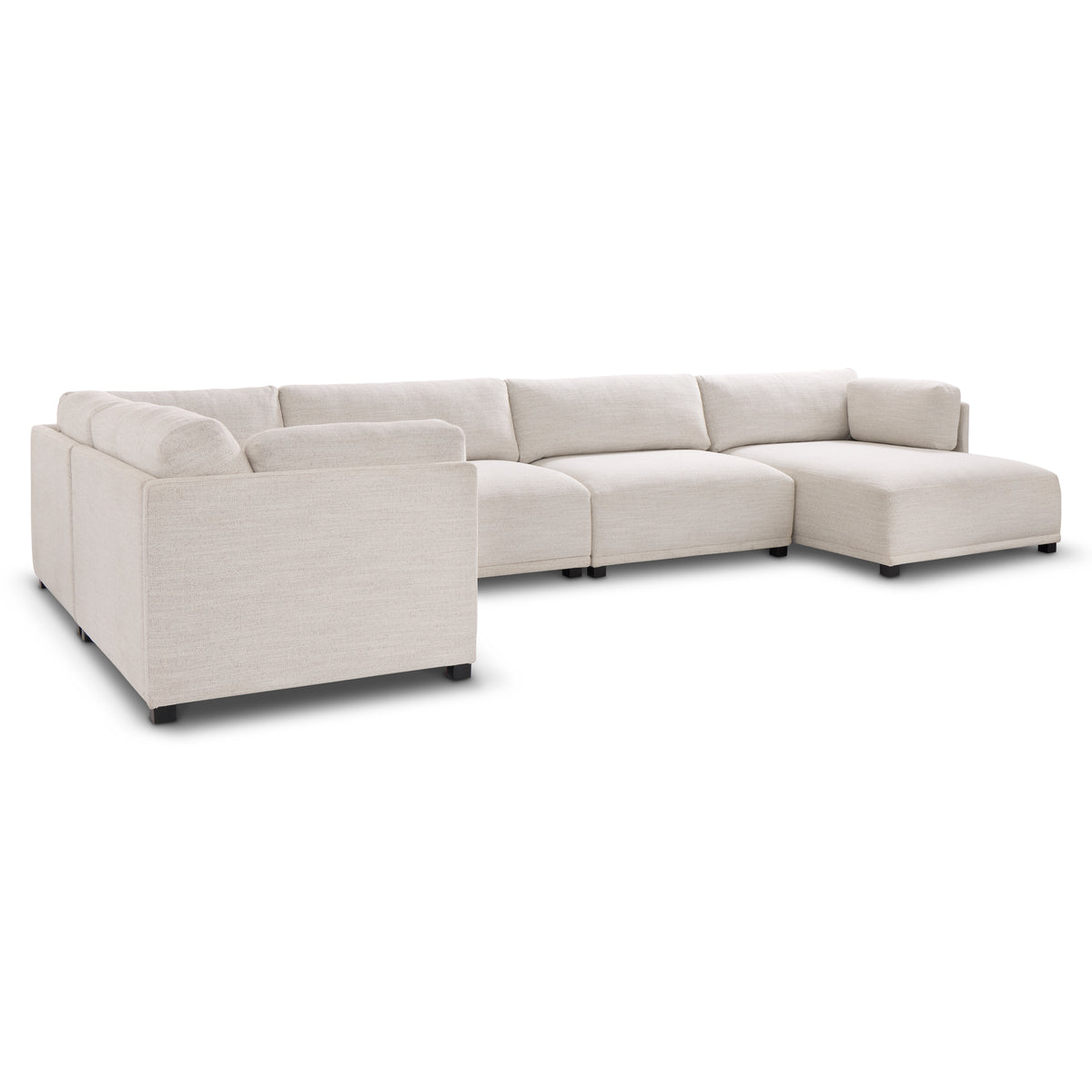 Parker 5-Piece Right Facing Fabric Sectional by Bernhardt