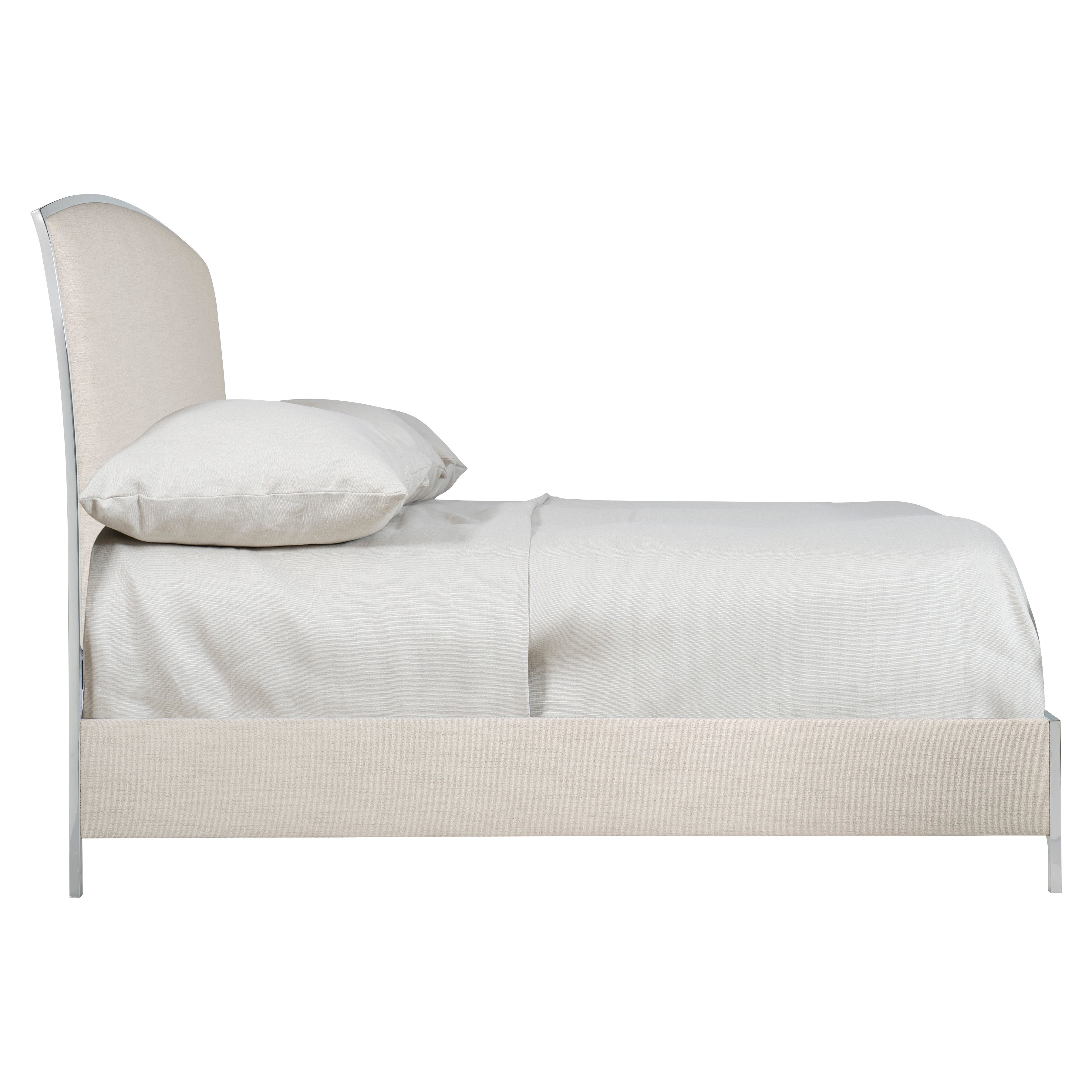 Silhouette Upholstered King Panel Bed by Bernhardt