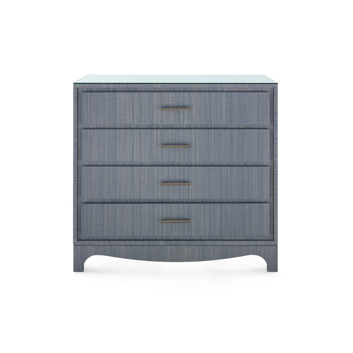 Barrett Large 4-Drawer with Glass Top