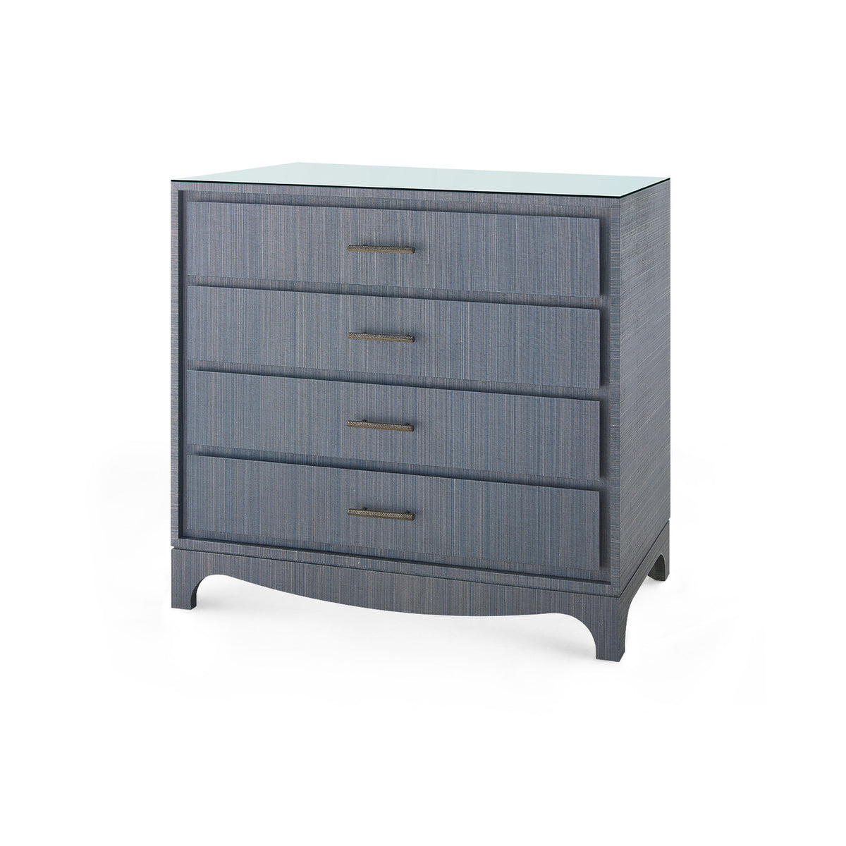 Barrett Large 4-Drawer with Glass Top