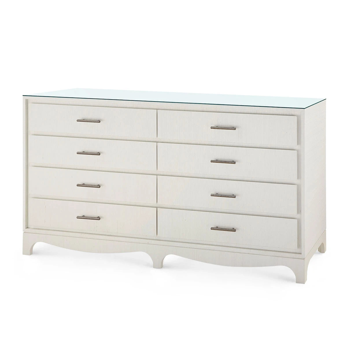 Barrett Extra Large 8-Drawer with Glass Top