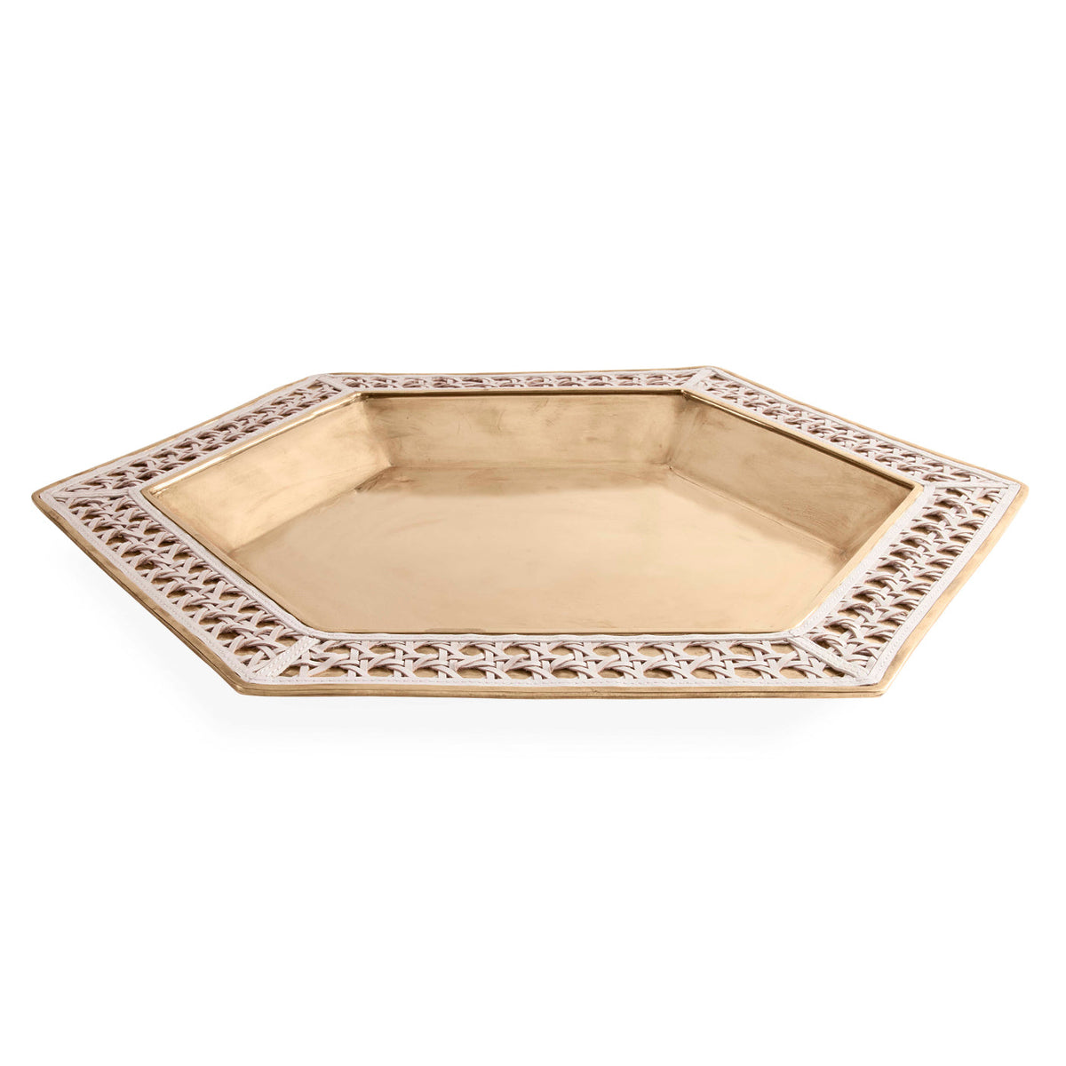 Basketweave Serving Tray