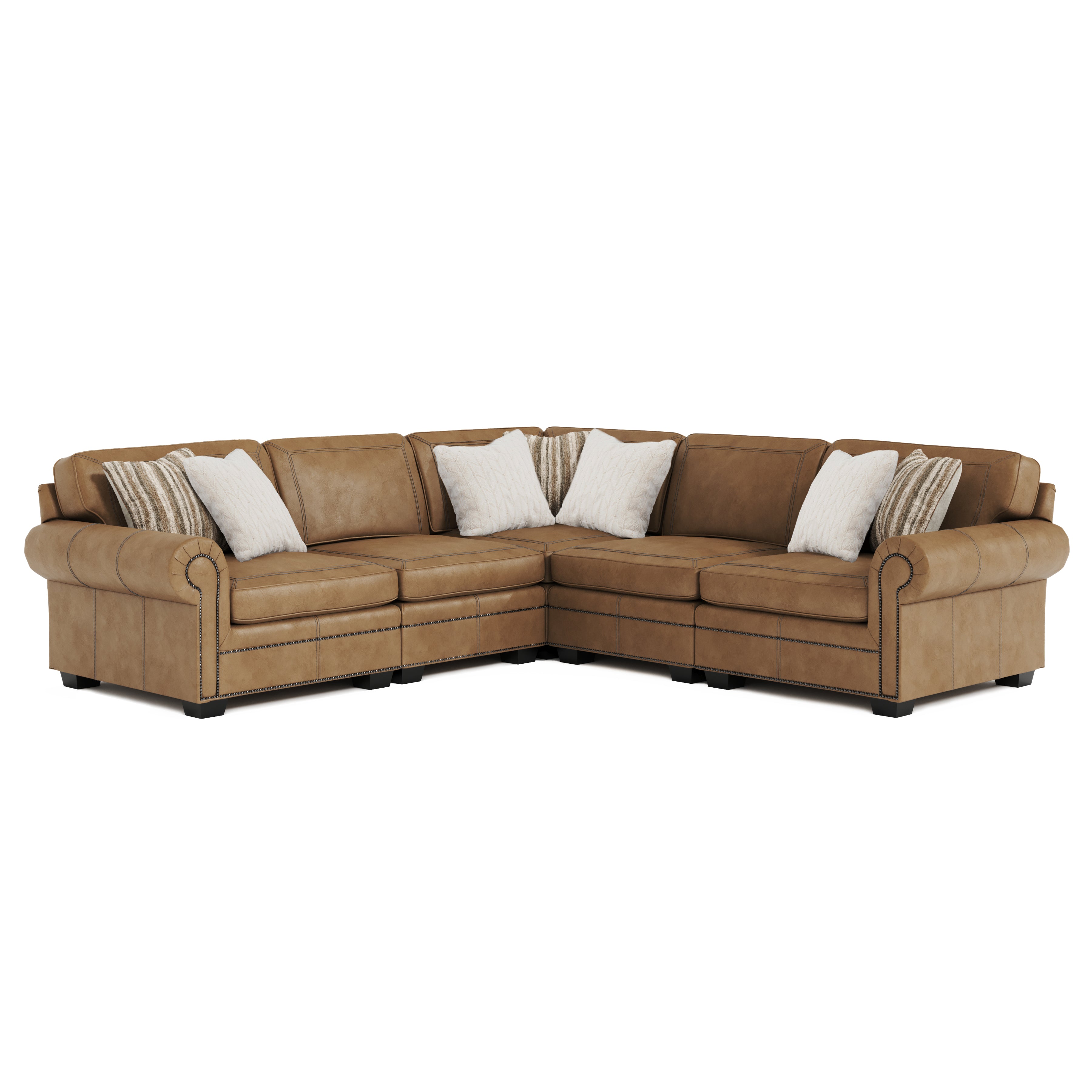 Grandview Leather Sectional by Bernhardt