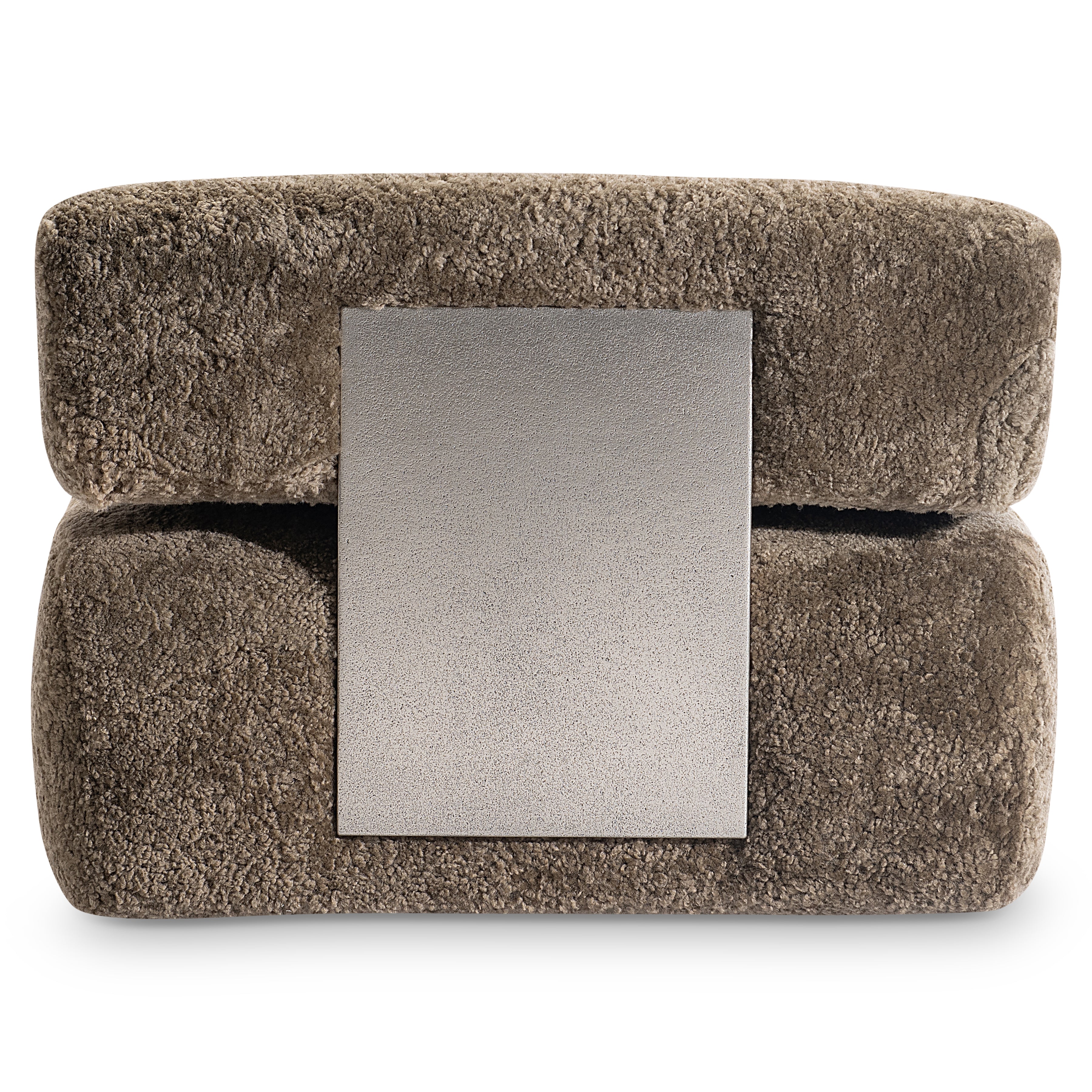 Paley Shearling Swivel Chair by Bernhardt