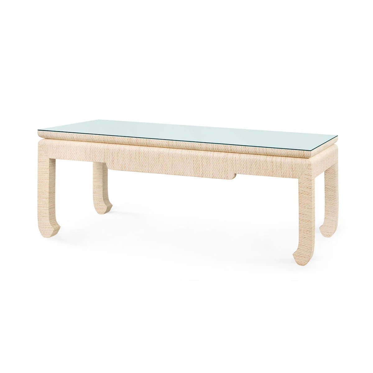 Bethany Coffee Table with Glass Top
