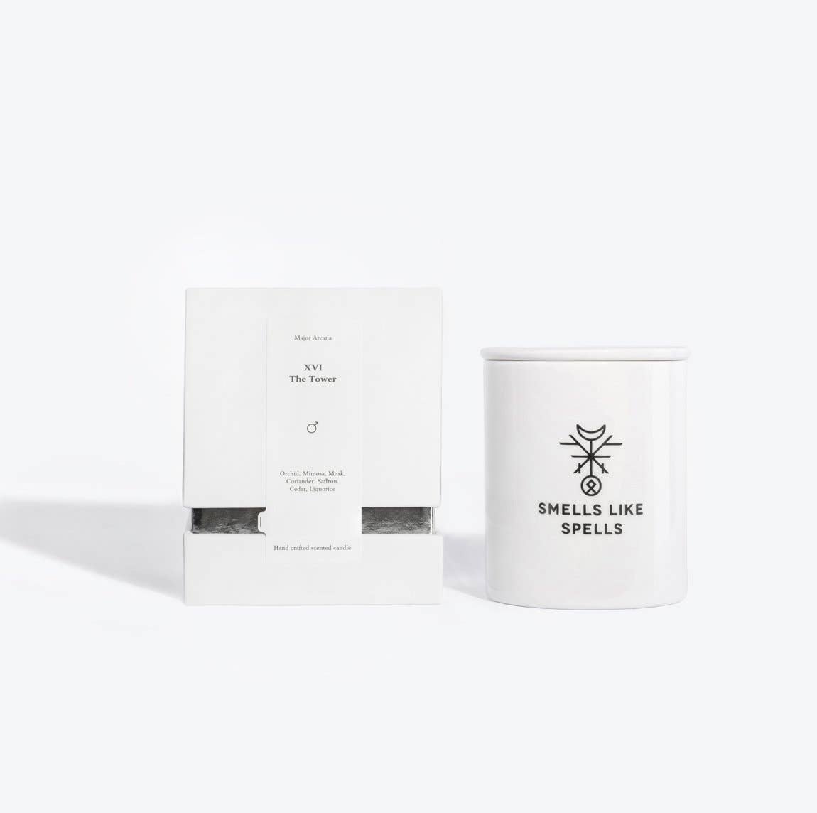 Major Arcana - The Tower | Candle & handmade Porcelain Jar