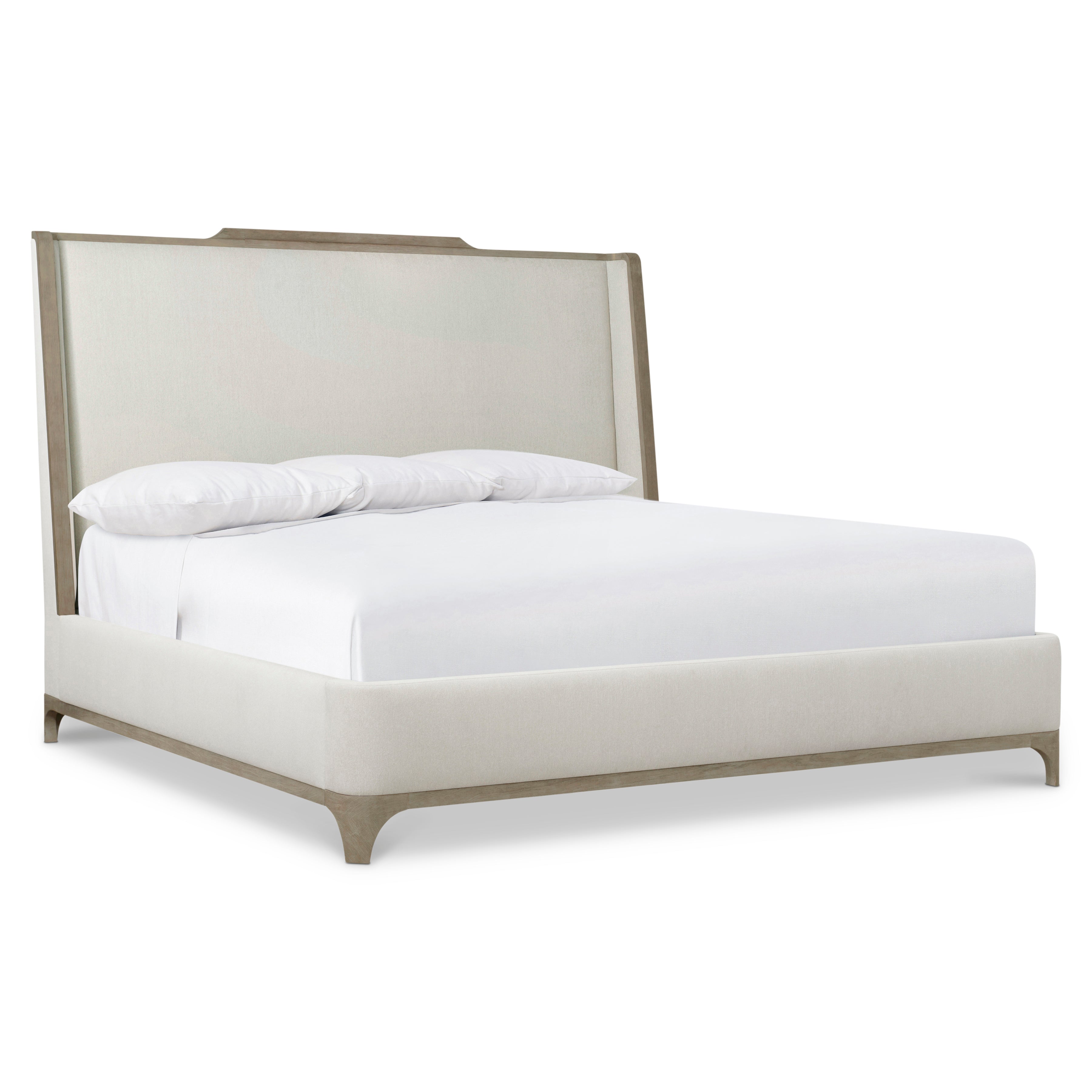 Albion Upholstered Shelter Bed by Bernhardt