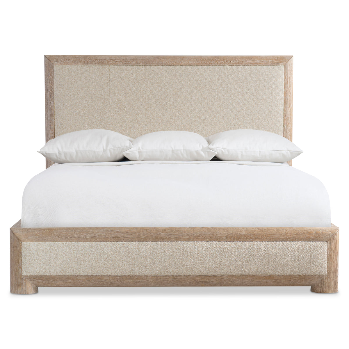 Aventura Upholstered Panel Bed by Bernhardt, front view