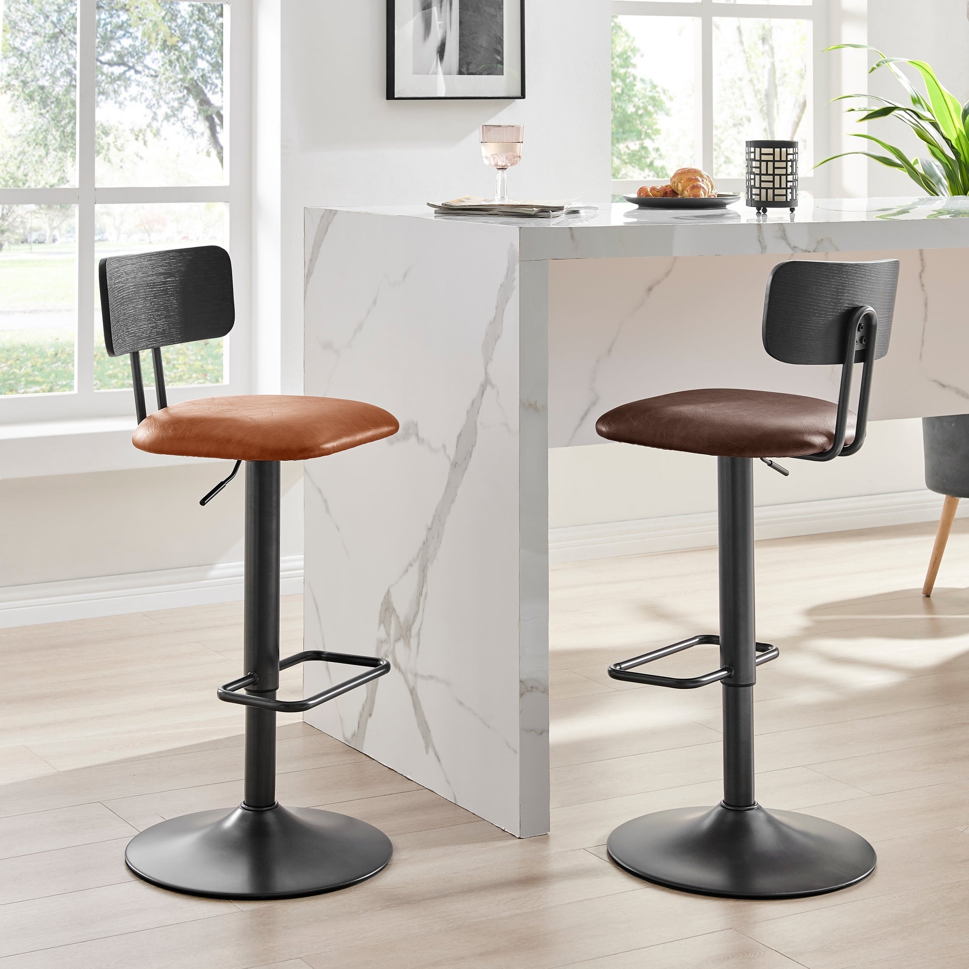 Judith KD Gaslift Swivel Bar Stool - Set of 2 Bar & Counter Stools NPD , Black Friday Sale NPD Furniture Sale, Old Bones Co, Mid Century Furniture Sale, Four Hands Furniture, Black Friday Sale Judith KD Gaslift Swivel Bar Stool - Set of 2,Gus Sale, Perigold Judith KD Gaslift Swivel Bar Stool - Set of 2 Bar & Counter Stools Black Friday Sale , Perigold Sale Judith KD Gaslift Swivel Bar Stool - Set of 2,Judith KD Gaslift Swivel Bar Stool - Set of 2 Lulu and Georgia, Burke Decor Sale Judith KD Gaslift Swivel B