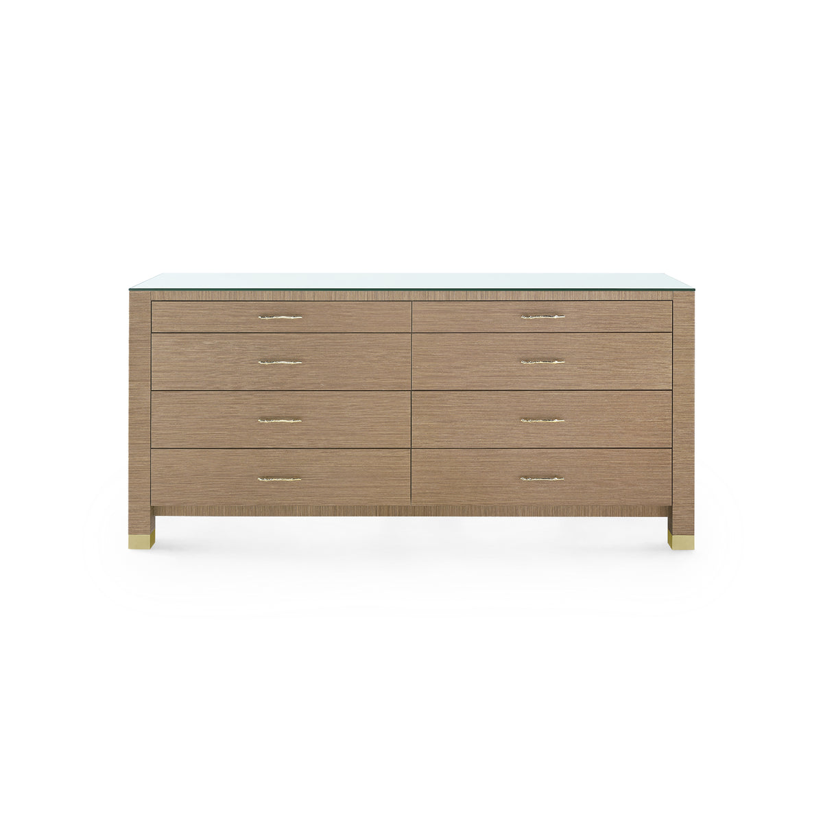 Camden Extra Large 8-Drawer with Glass Top