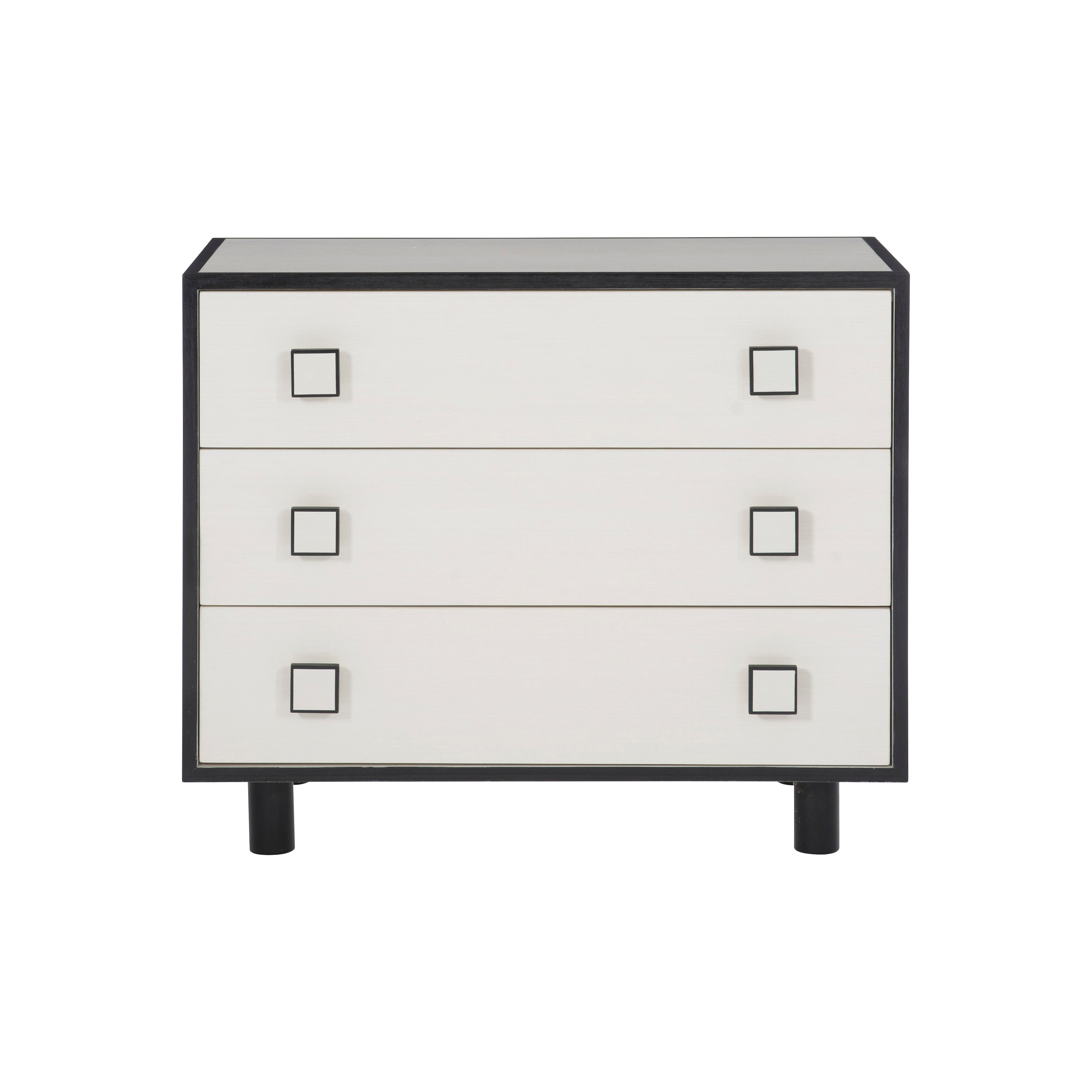 Silhouette 3-Drawer Nightstand by Bernhardt