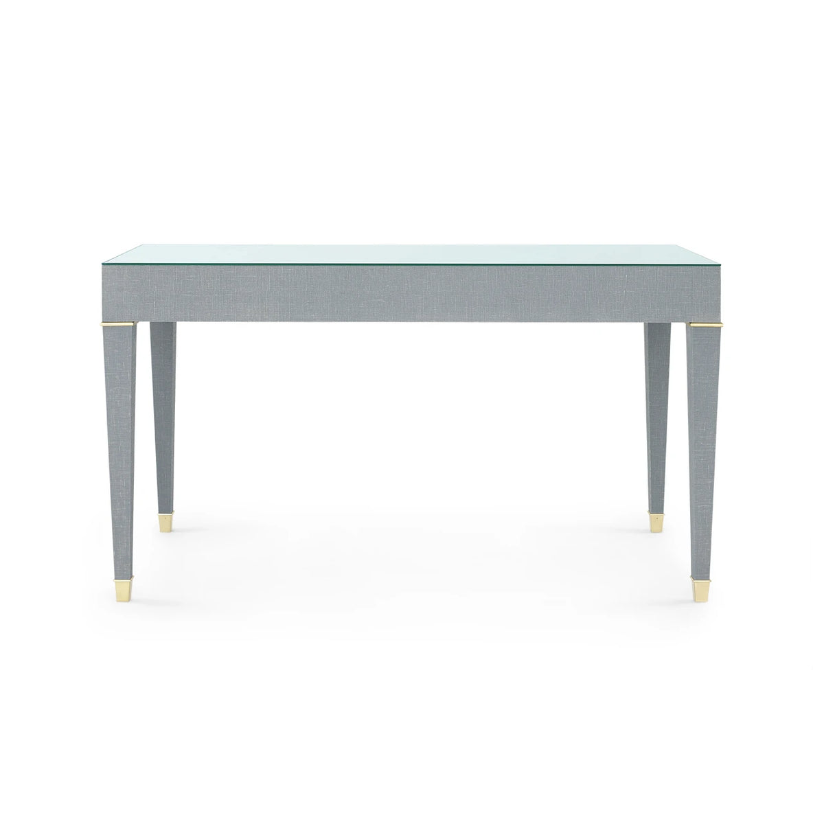 Claudette 803-GT Desk with Glass Top