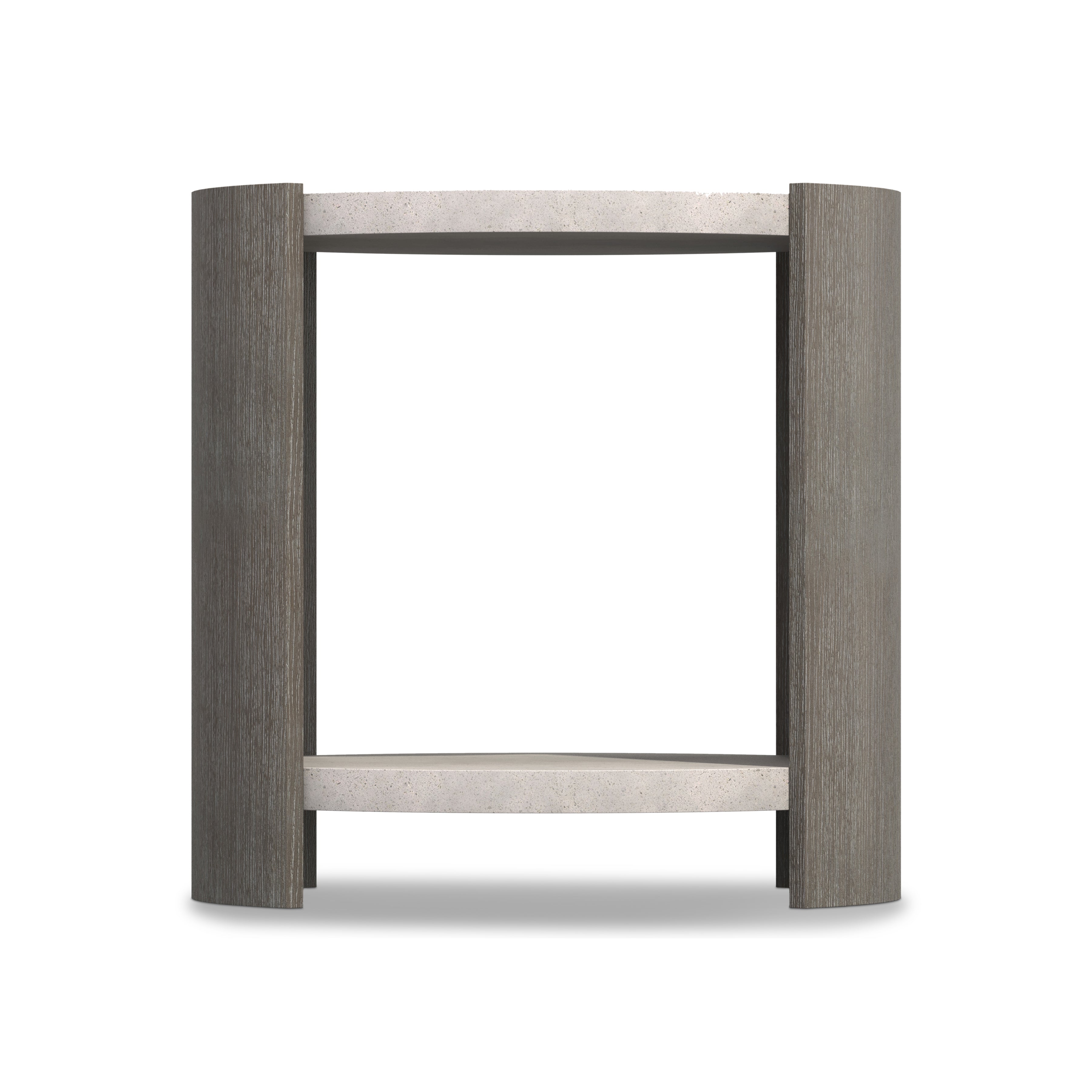 Prado Side Table in Porcini Finish by Bernhardt