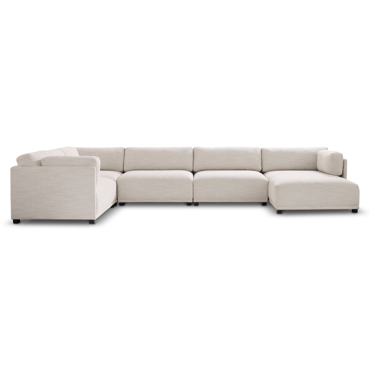 Parker 5-Piece Right Facing Fabric Sectional by Bernhardt
