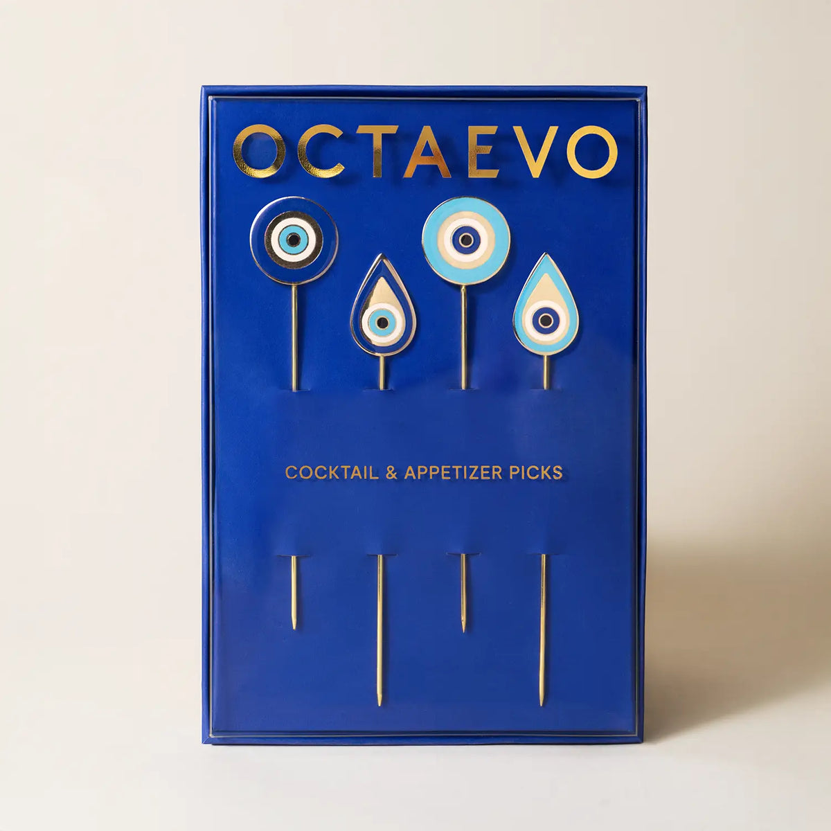 Octaevo Cocktail Picks - Lucky Charm (Set of 4) by 54Celsius