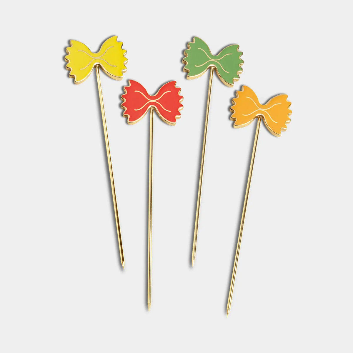 Octaevo Cocktail Picks - Pasta Party (Set of 4) by 54Celsius