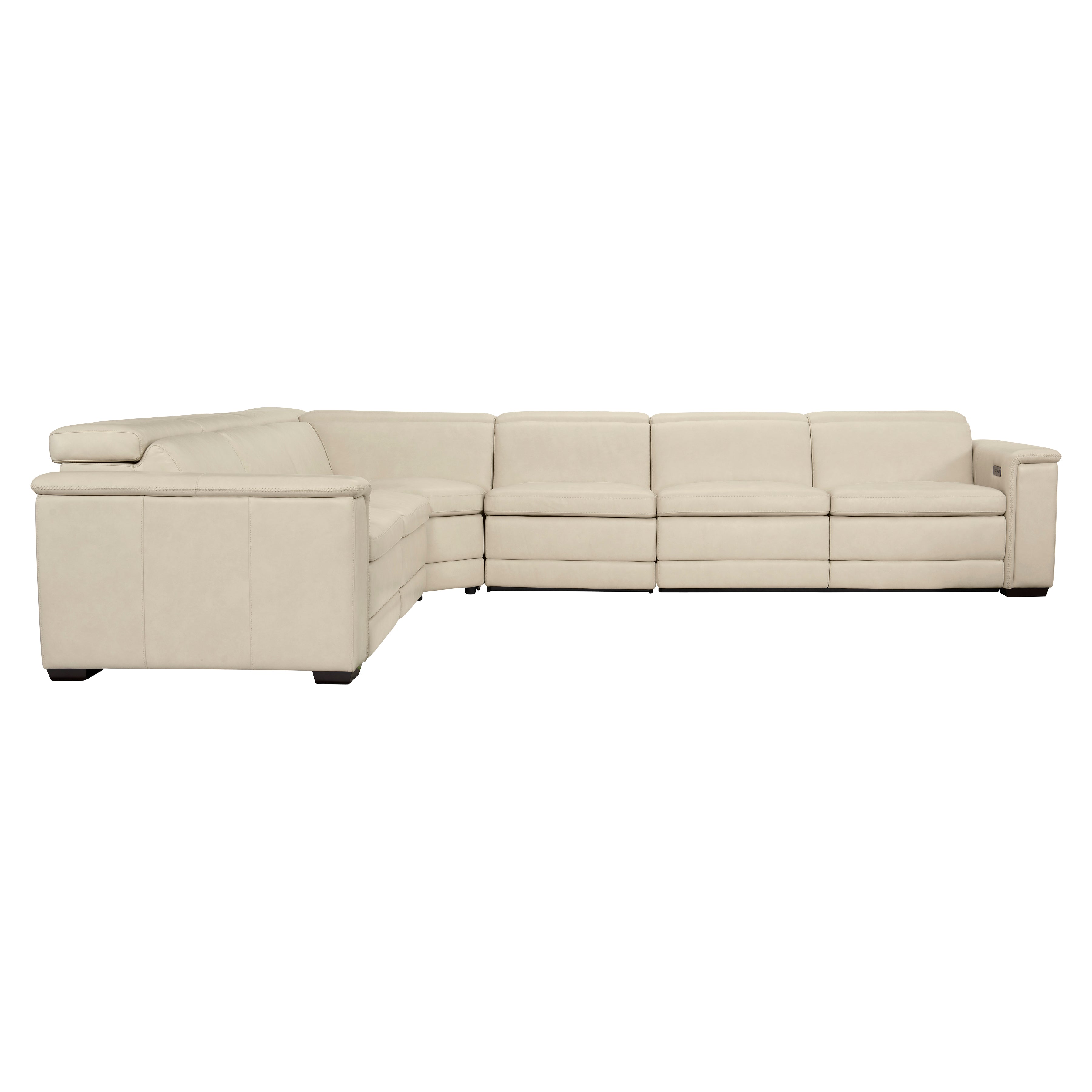 Lioni Leather Power Motion Sectional by Bernhardt