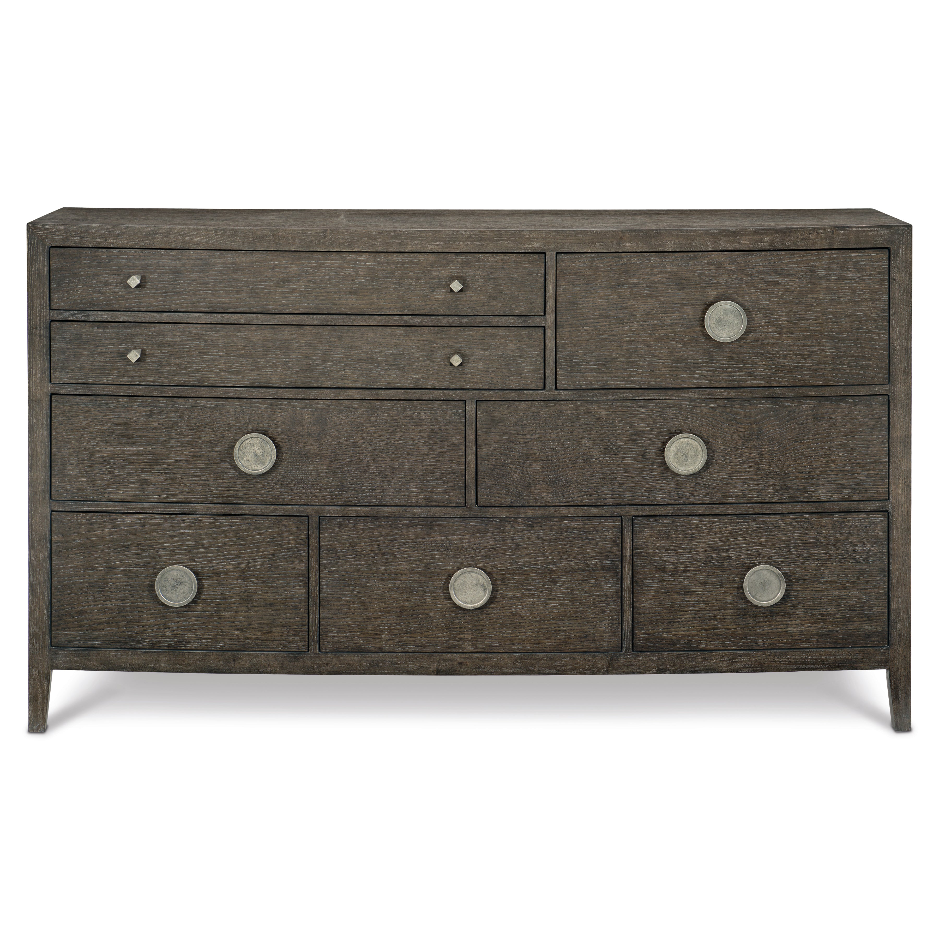 Cerused Charcoal Linea Dresser by Bernhardt