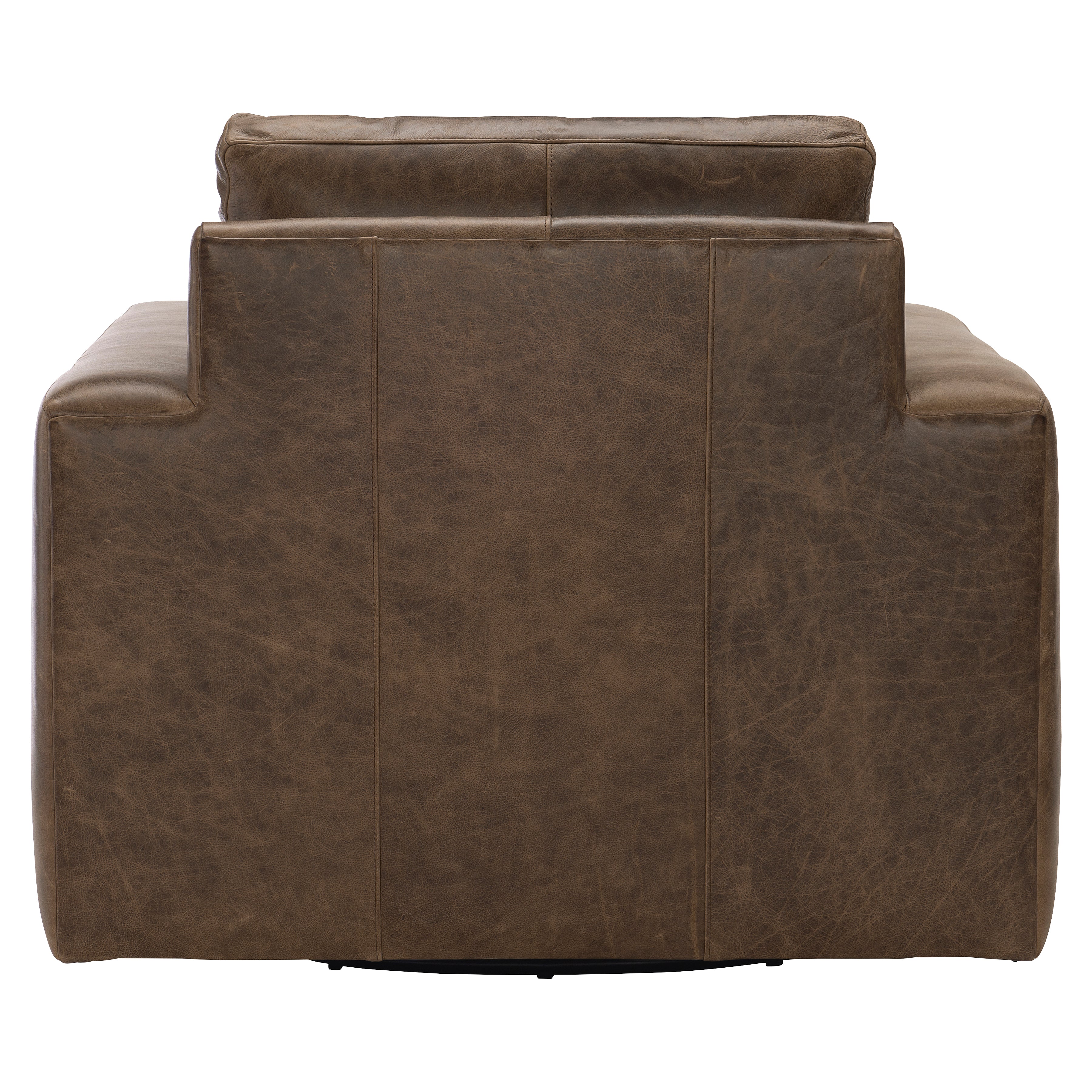 Dawkins Leather Swivel Chair by Bernhardt