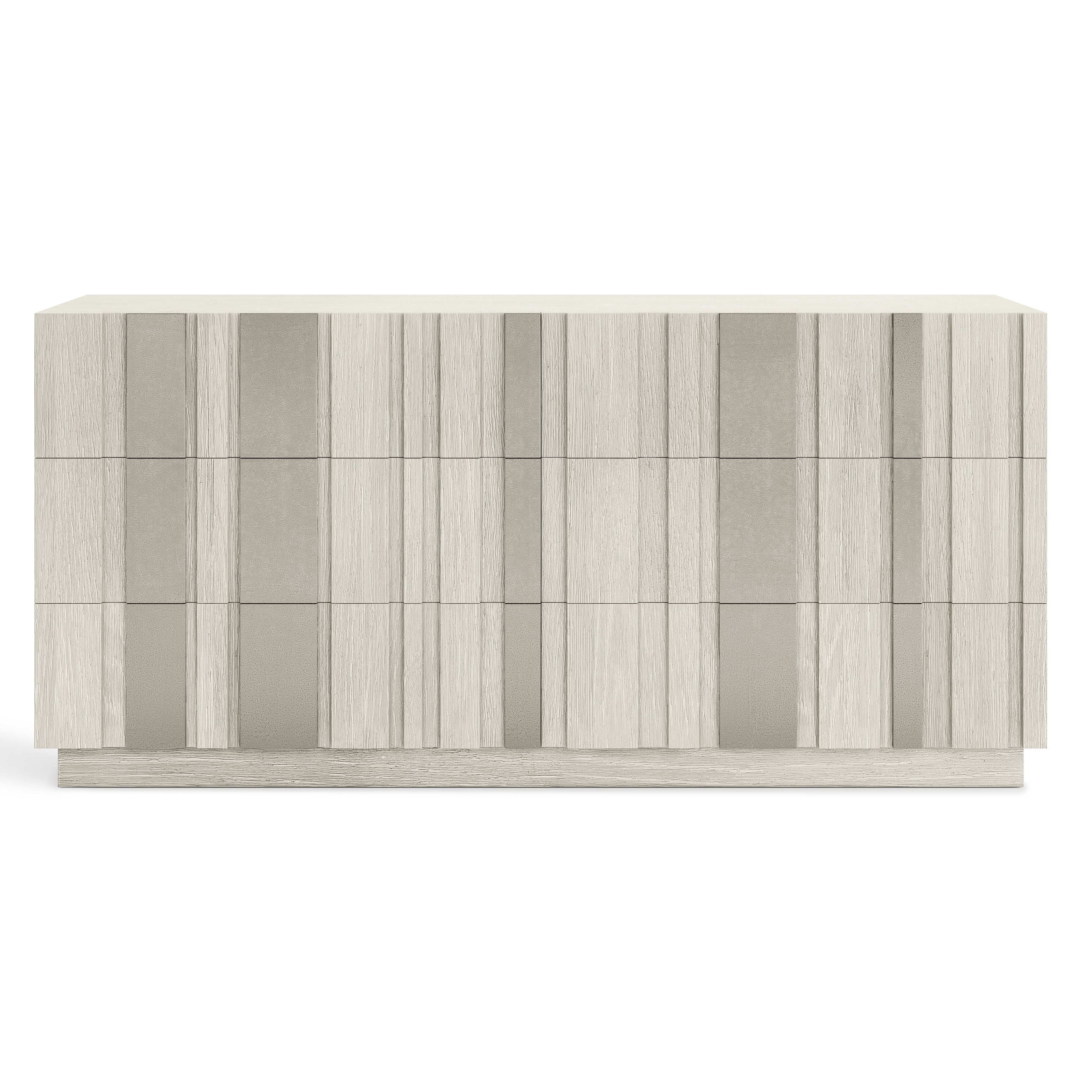 Tempo Dresser with Metal Overlay by Bernhardt