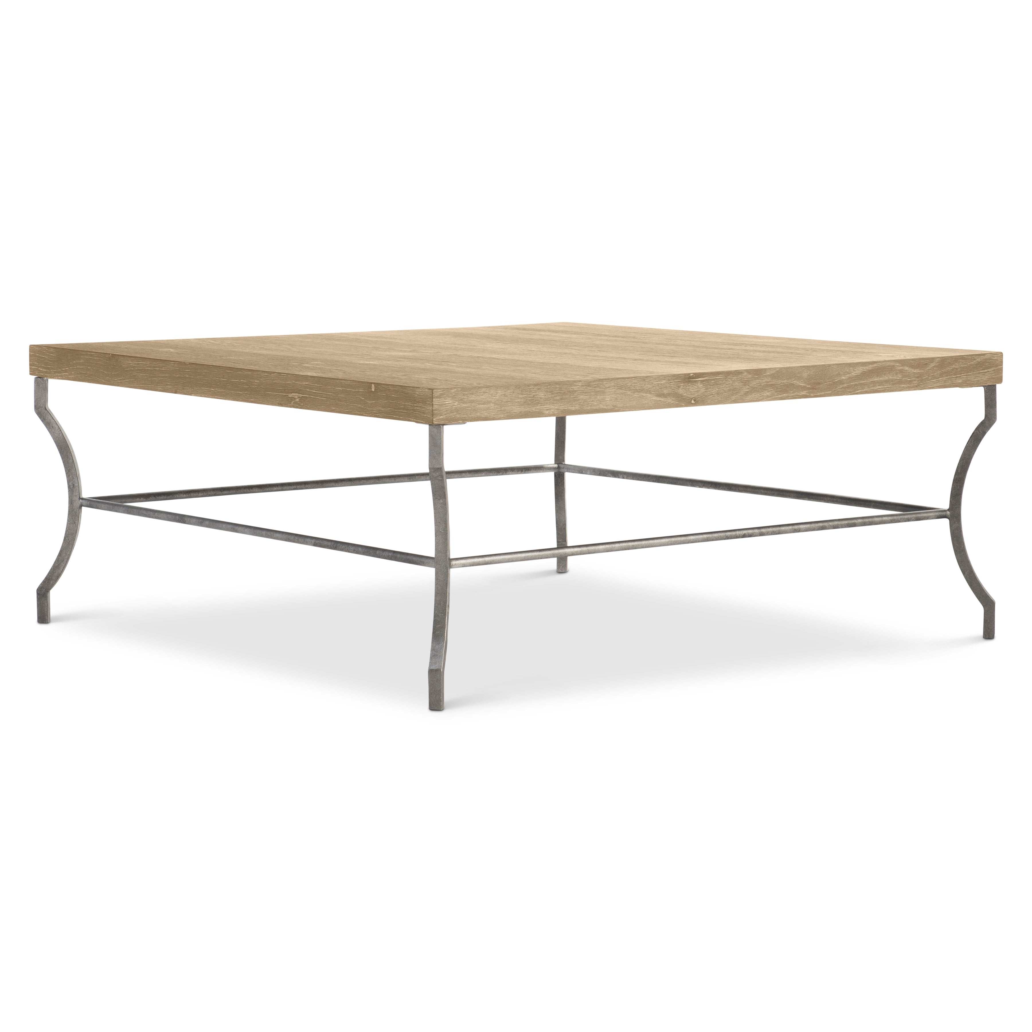 Tribeca Cocktail Table with Metal Legs by Bernhardt