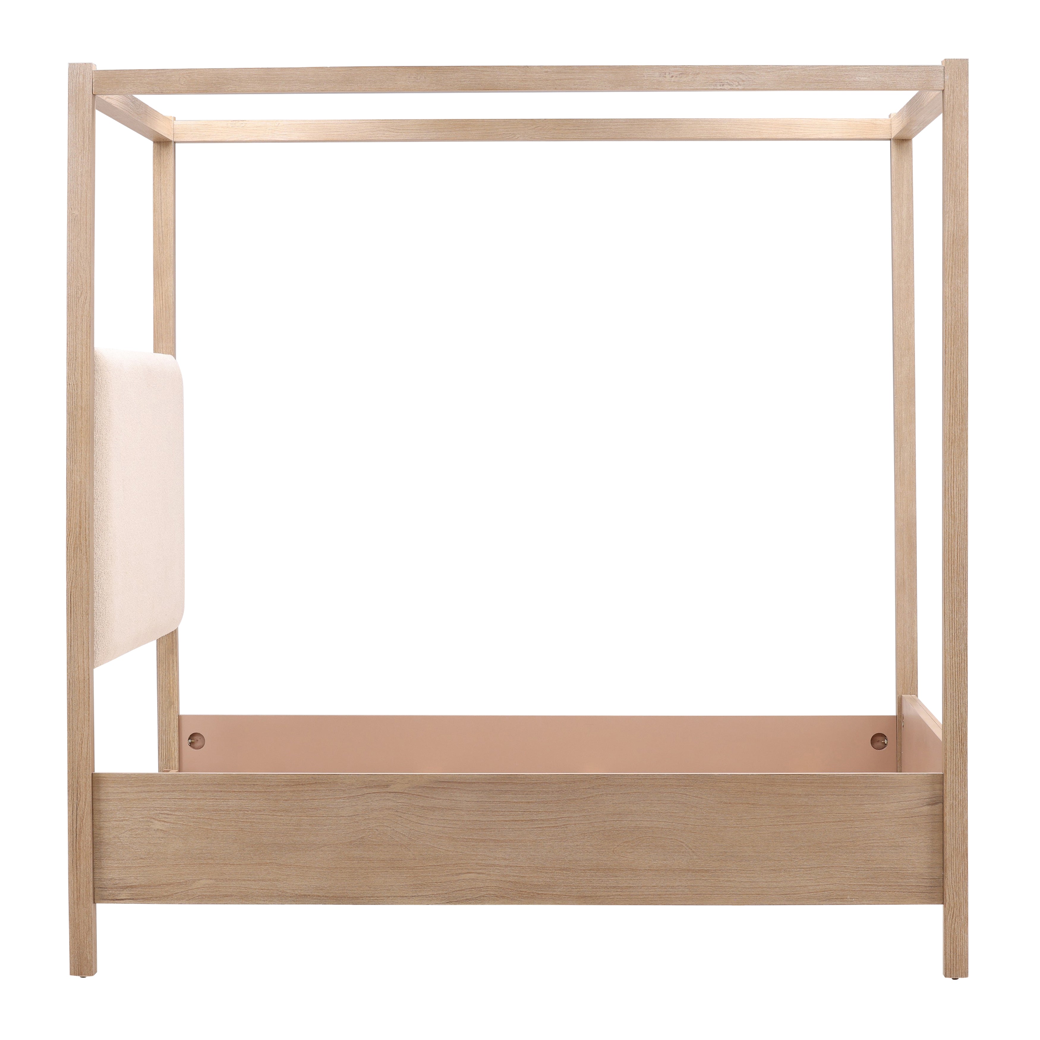 OB-18234 Boucle Fabric and Solid Pine Wood Bed Beds Dovetail , Black Friday Sale Dovetail Furniture Sale, Old Bones Co, Mid Century Furniture Sale, Four Hands Furniture, Black Friday Sale OB-18234 Boucle Fabric and Solid Pine Wood Bed,Gus Sale, Perigold OB-18234 Boucle Fabric and Solid Pine Wood Bed Beds Black Friday Sale , Perigold Sale OB-18234 Boucle Fabric and Solid Pine Wood Bed,OB-18234 Boucle Fabric and Solid Pine Wood Bed Lulu and Georgia, Burke Decor Sale OB-18234 Boucle Fabric and Solid Pine Wood