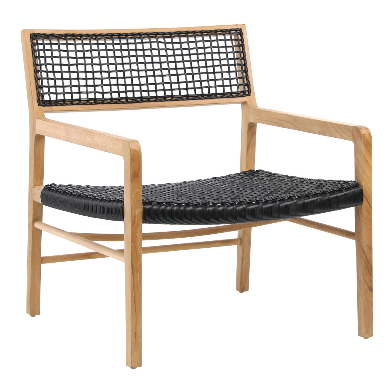OB-18818 Teak and Synthetic Rattan Outdoor Occasional Chair Outdoor Accent & Lounge Chairs Dovetail Black , Black Friday Sale Dovetail Furniture Sale, Old Bones Co, Mid Century Furniture Sale, Four Hands Furniture, Black Friday Sale OB-18818 Teak and Synthetic Rattan Outdoor Occasional Chair,Gus Sale, Perigold OB-18818 Teak and Synthetic Rattan Outdoor Occasional Chair Outdoor Accent & Lounge Chairs Black Friday Sale , Perigold Sale OB-18818 Teak and Synthetic Rattan Outdoor Occasional Chair,OB-18818 Teak a