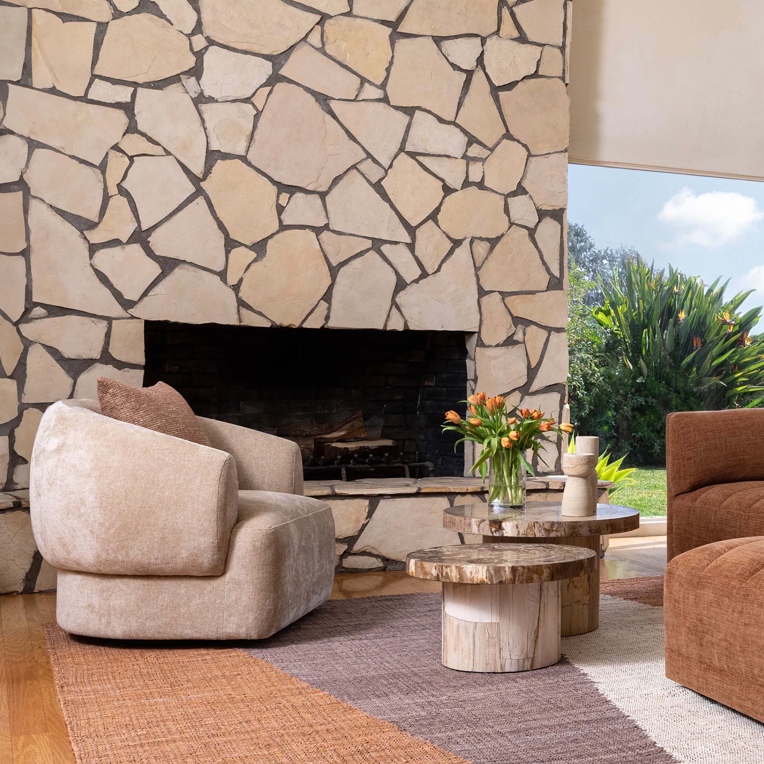 OB-22069 Petrified Wood Side Table Side & End Tables Dovetail , Black Friday Sale Dovetail Furniture Sale, Old Bones Co, Mid Century Furniture Sale, Four Hands Furniture, Black Friday Sale OB-22069 Petrified Wood Side Table,Gus Sale, Perigold OB-22069 Petrified Wood Side Table Side & End Tables Black Friday Sale , Perigold Sale OB-22069 Petrified Wood Side Table,OB-22069 Petrified Wood Side Table Lulu and Georgia, Burke Decor Sale OB-22069 Petrified Wood Side Table, www.oldbonesco.com