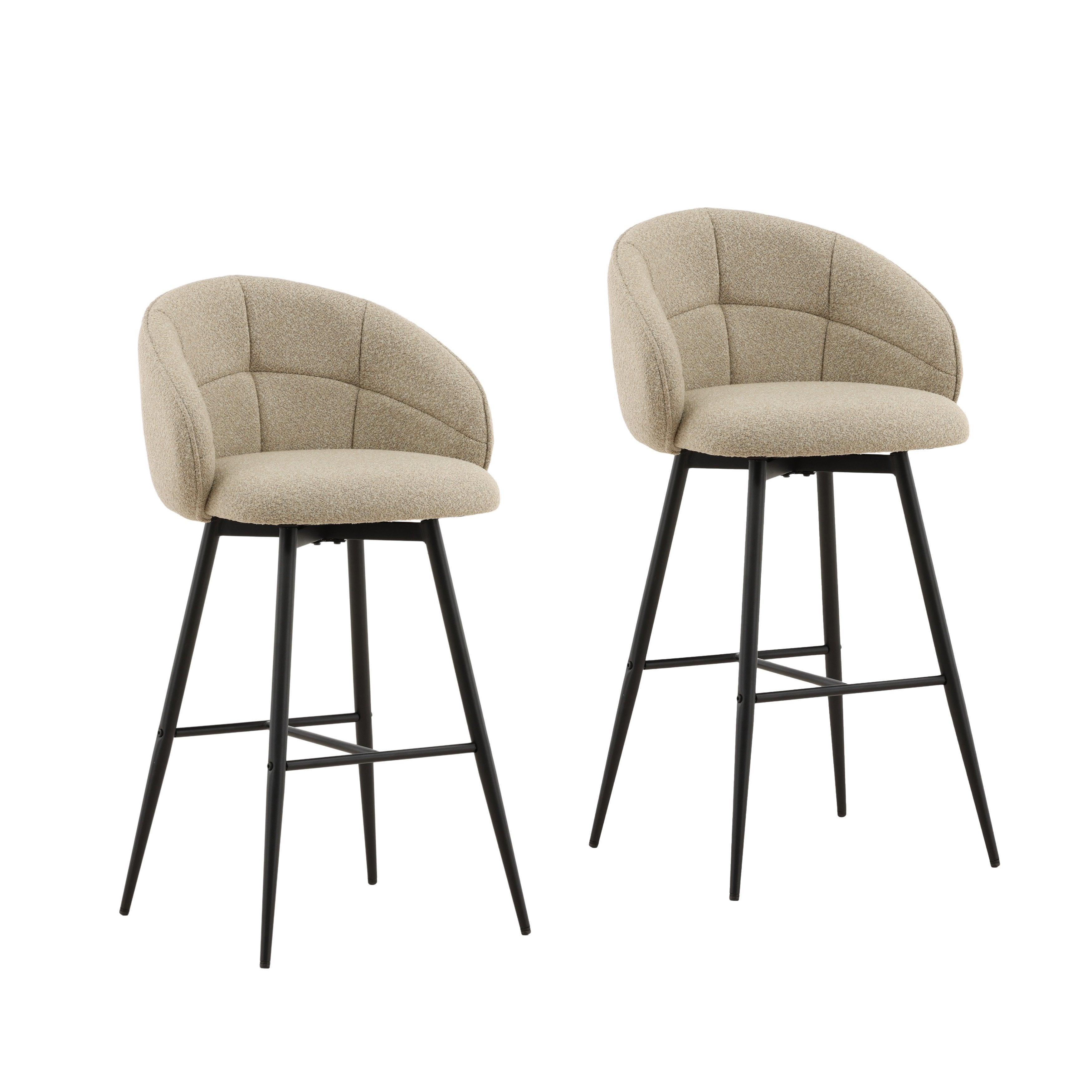 OB-23019 Boucle Fabric and Steel Bar Stool - Set of 2 Bar & Counter Stools Dovetail , Black Friday Sale Dovetail Furniture Sale, Old Bones Co, Mid Century Furniture Sale, Four Hands Furniture, Black Friday Sale OB-23019 Boucle Fabric and Steel Bar Stool - Set of 2,Gus Sale, Perigold OB-23019 Boucle Fabric and Steel Bar Stool - Set of 2 Bar & Counter Stools Black Friday Sale , Perigold Sale OB-23019 Boucle Fabric and Steel Bar Stool - Set of 2,OB-23019 Boucle Fabric and Steel Bar Stool - Set of 2 Lulu and Ge