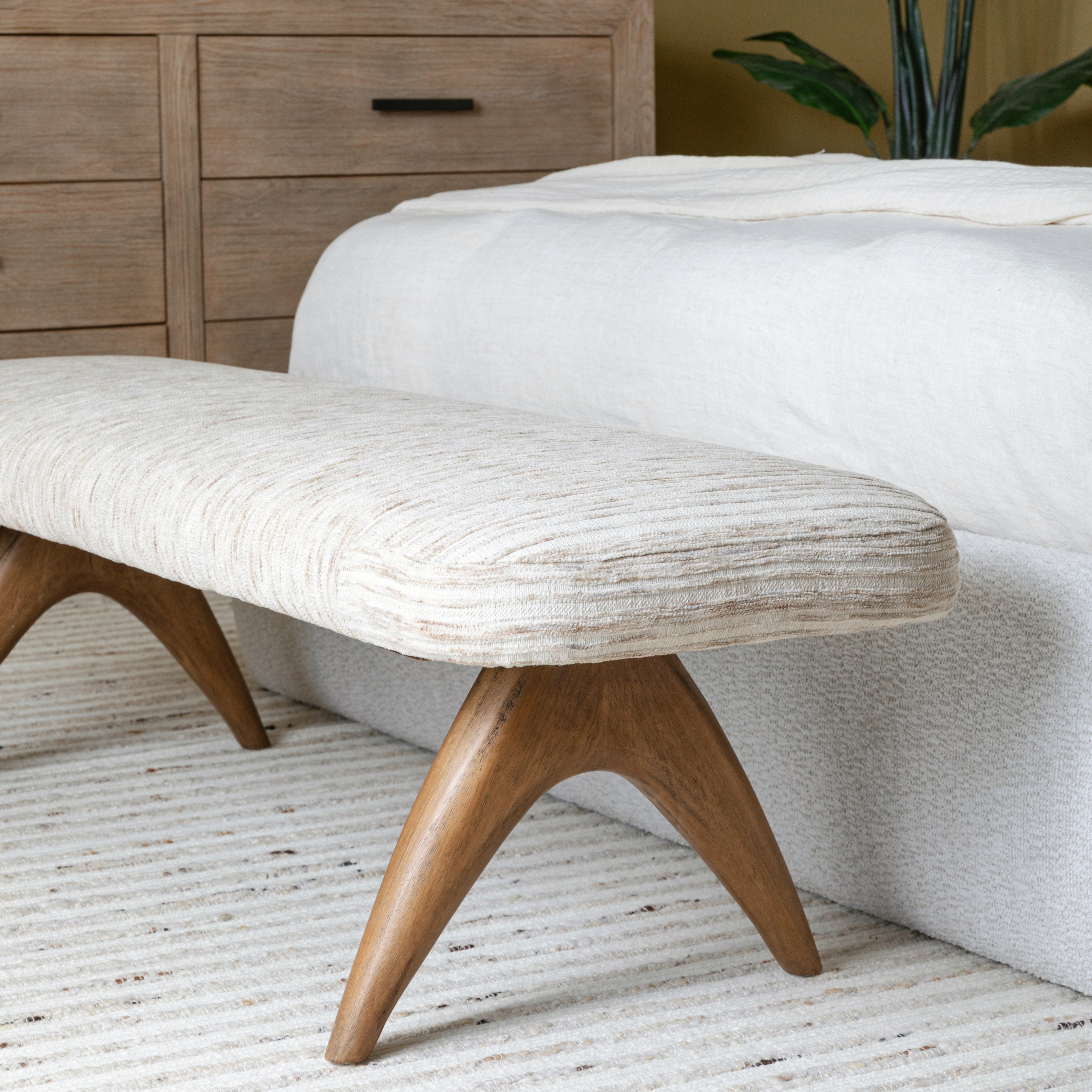 OB-39025 Multi-Tone Ribbed Chenille Fabric Bench Benches Dovetail , Black Friday Sale Dovetail Furniture Sale, Old Bones Co, Mid Century Furniture Sale, Four Hands Furniture, Black Friday Sale OB-39025 Multi-Tone Ribbed Chenille Fabric Bench,Gus Sale, Perigold OB-39025 Multi-Tone Ribbed Chenille Fabric Bench Benches Black Friday Sale , Perigold Sale OB-39025 Multi-Tone Ribbed Chenille Fabric Bench,OB-39025 Multi-Tone Ribbed Chenille Fabric Bench Lulu and Georgia, Burke Decor Sale OB-39025 Multi-Tone Ribbed