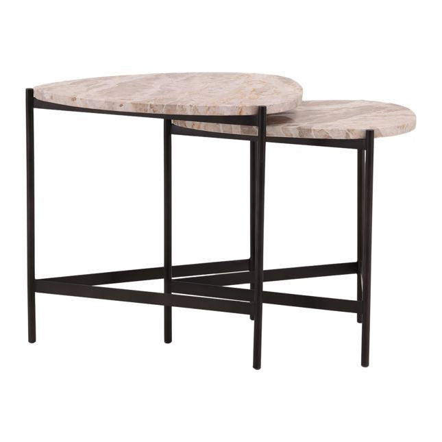 OB-40035 Tendu Marble and Iron Nesting Tables Side & End Tables Dovetail , Black Friday Sale Dovetail Furniture Sale, Old Bones Co, Mid Century Furniture Sale, Four Hands Furniture, Black Friday Sale OB-40035 Tendu Marble and Iron Nesting Tables,Gus Sale, Perigold OB-40035 Tendu Marble and Iron Nesting Tables Side & End Tables Black Friday Sale , Perigold Sale OB-40035 Tendu Marble and Iron Nesting Tables,OB-40035 Tendu Marble and Iron Nesting Tables Lulu and Georgia, Burke Decor Sale OB-40035 Tendu Marble