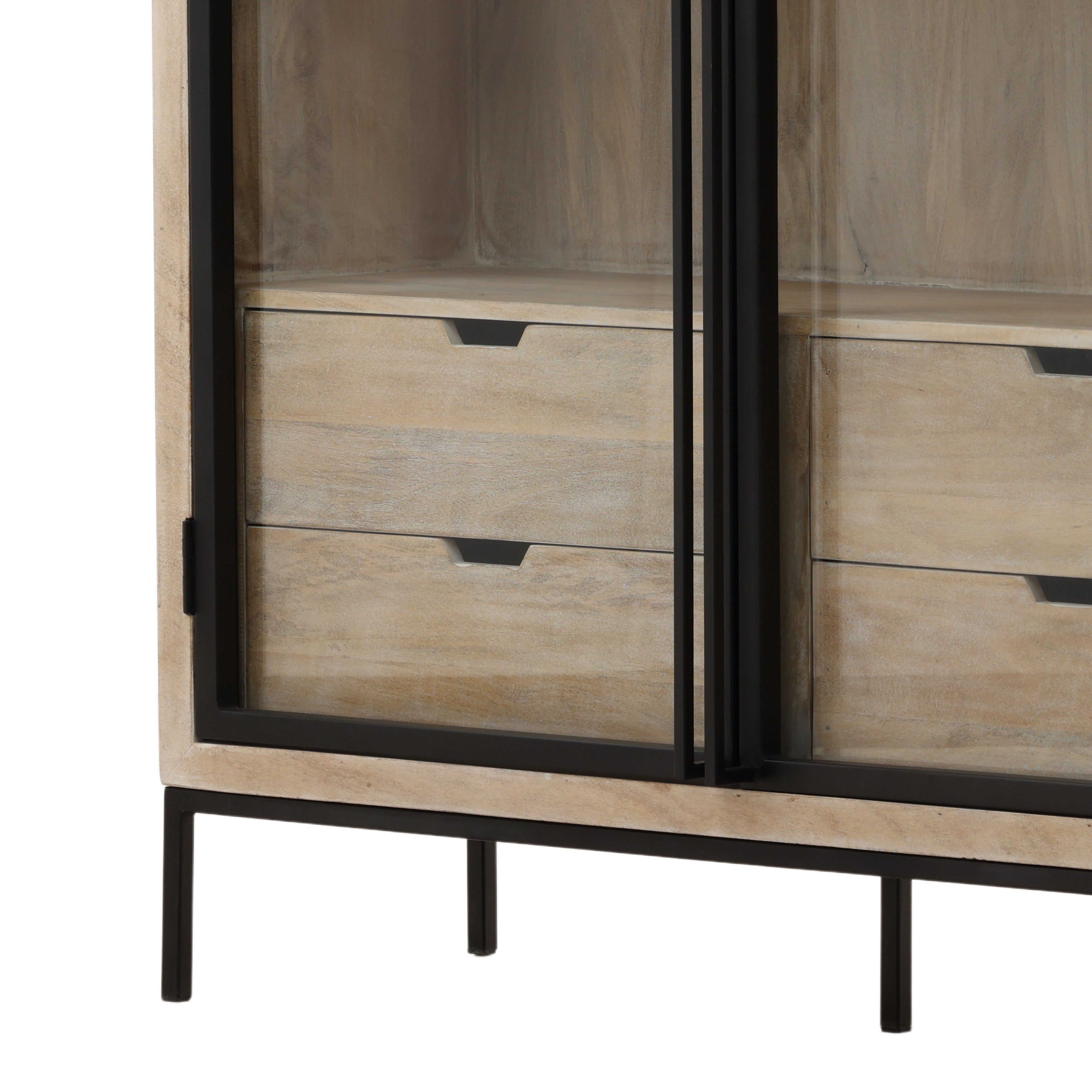 OB-40085 Mango Wood and Glass Cabinet Tall Cabinets Dovetail , Black Friday Sale Dovetail Furniture Sale, Old Bones Co, Mid Century Furniture Sale, Four Hands Furniture, Black Friday Sale OB-40085 Mango Wood and Glass Cabinet,Gus Sale, Perigold OB-40085 Mango Wood and Glass Cabinet Tall Cabinets Black Friday Sale , Perigold Sale OB-40085 Mango Wood and Glass Cabinet,OB-40085 Mango Wood and Glass Cabinet Lulu and Georgia, Burke Decor Sale OB-40085 Mango Wood and Glass Cabinet, www.oldbonesco.com