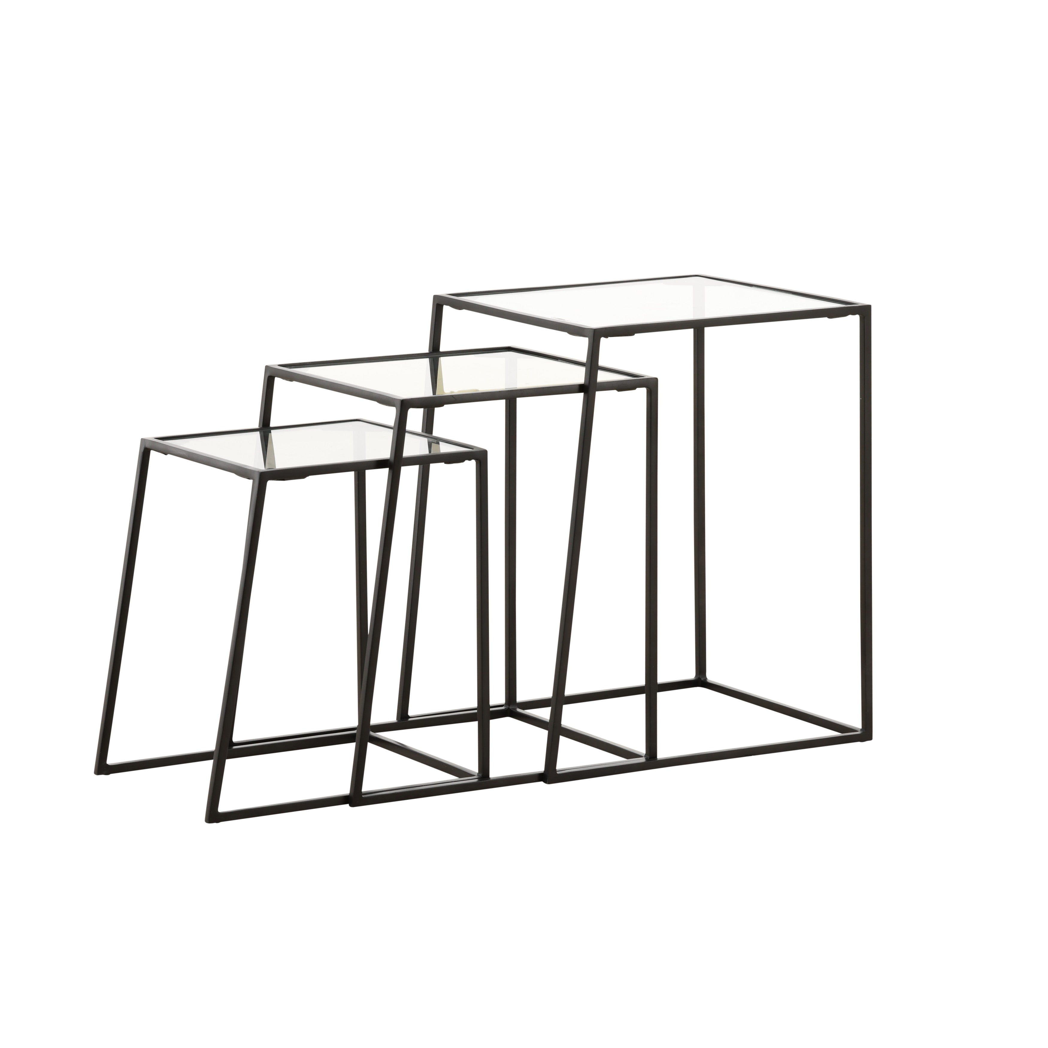OB-40101 Iron and Glass Nesting Tables Side & End Tables Dovetail , Black Friday Sale Dovetail Furniture Sale, Old Bones Co, Mid Century Furniture Sale, Four Hands Furniture, Black Friday Sale OB-40101 Iron and Glass Nesting Tables,Gus Sale, Perigold OB-40101 Iron and Glass Nesting Tables Side & End Tables Black Friday Sale , Perigold Sale OB-40101 Iron and Glass Nesting Tables,OB-40101 Iron and Glass Nesting Tables Lulu and Georgia, Burke Decor Sale OB-40101 Iron and Glass Nesting Tables, www.oldbonesco.co